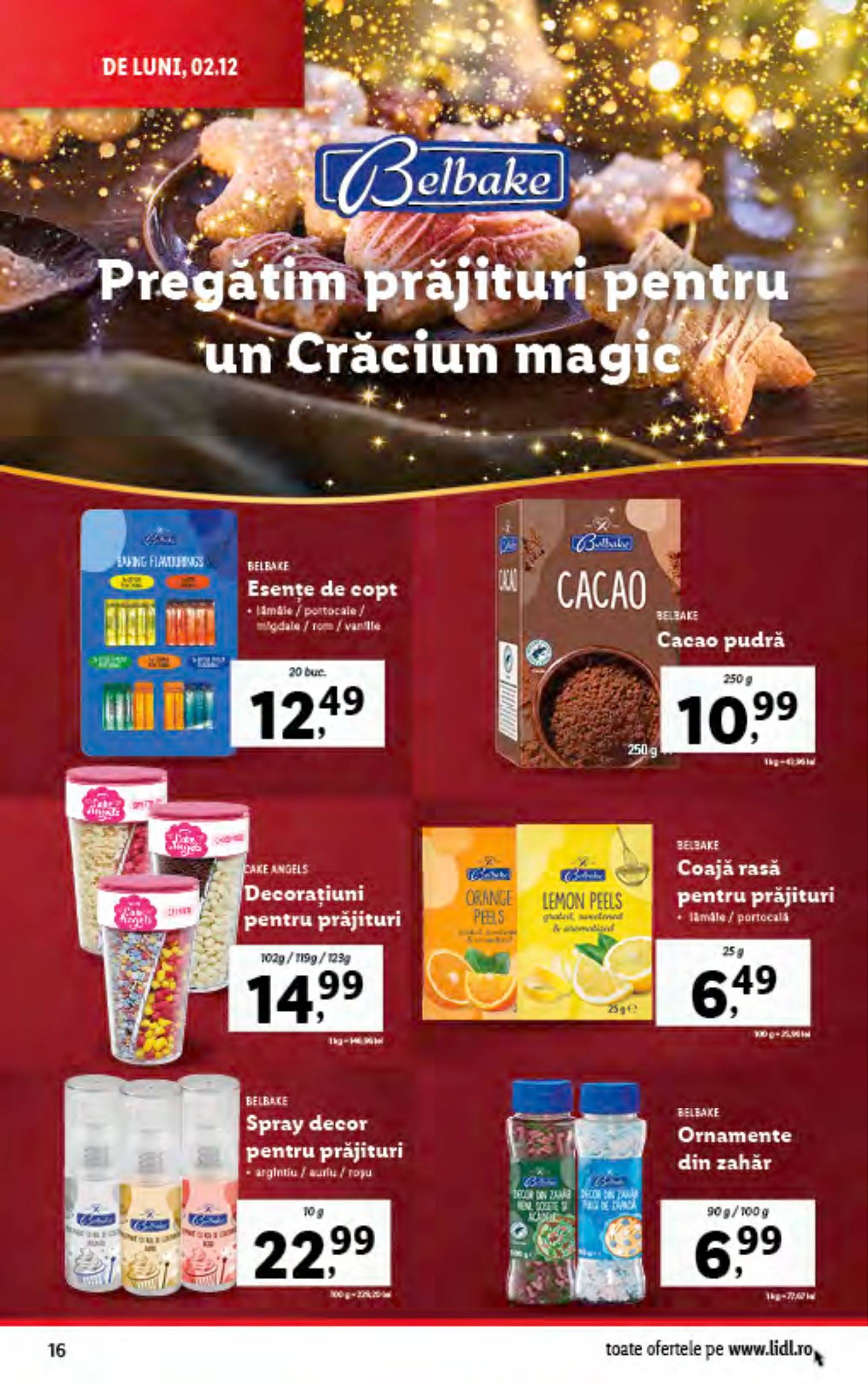 lidl - Catalog Lidl valabil din 02.12. - 08.12. - page: 16