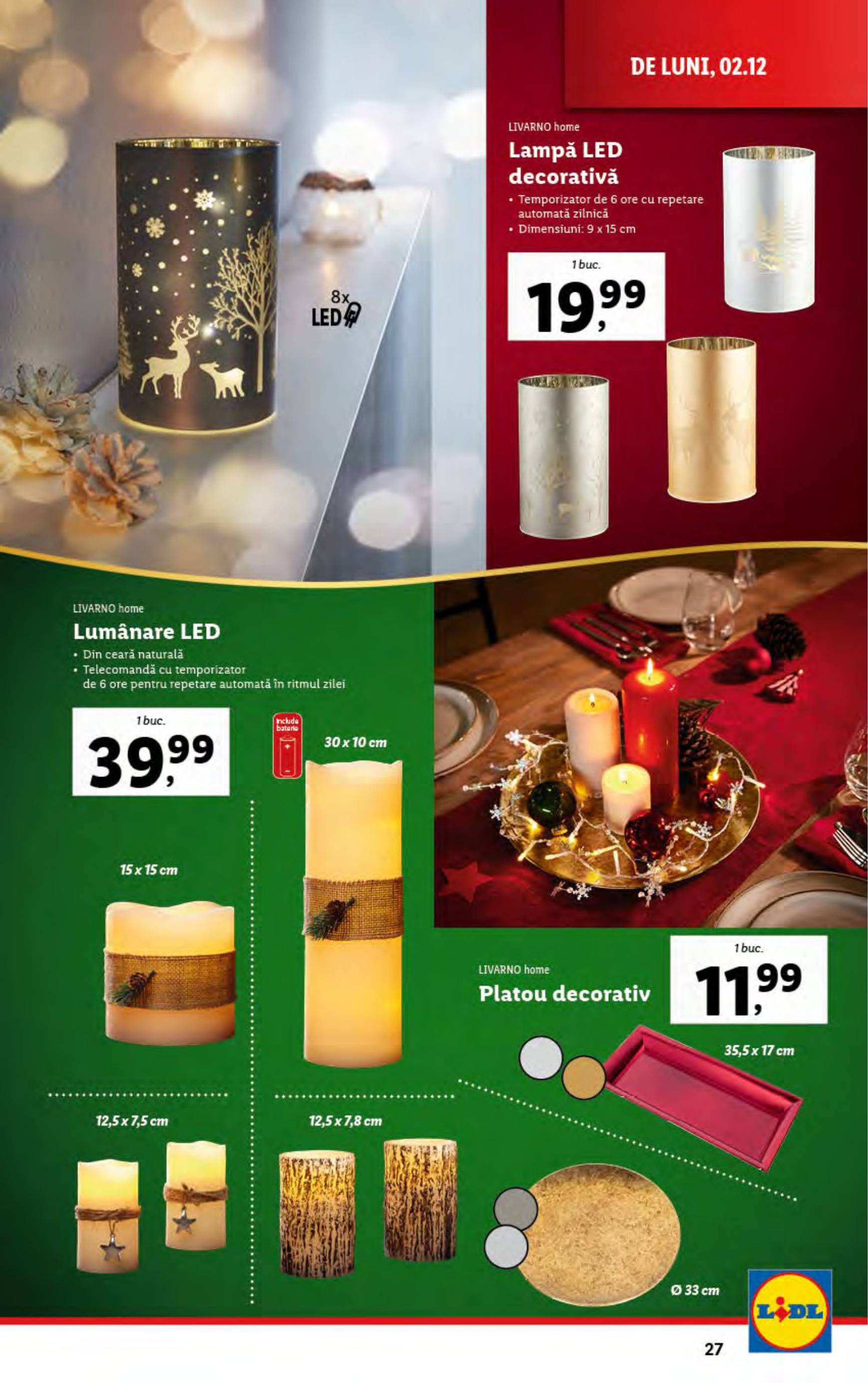 lidl - Catalog Lidl valabil din 02.12. - 08.12. - page: 27