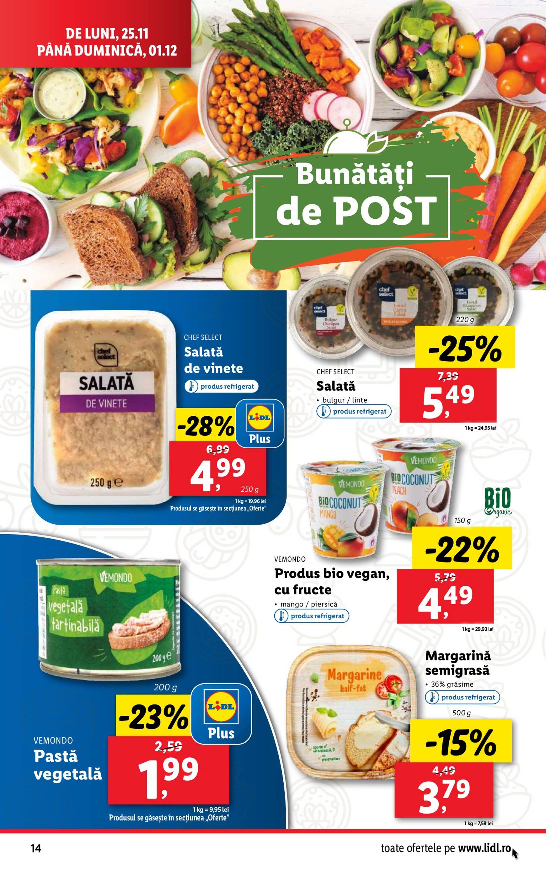 lidl - Catalog Lidl valabil din 25.11. - 01.12. - page: 14