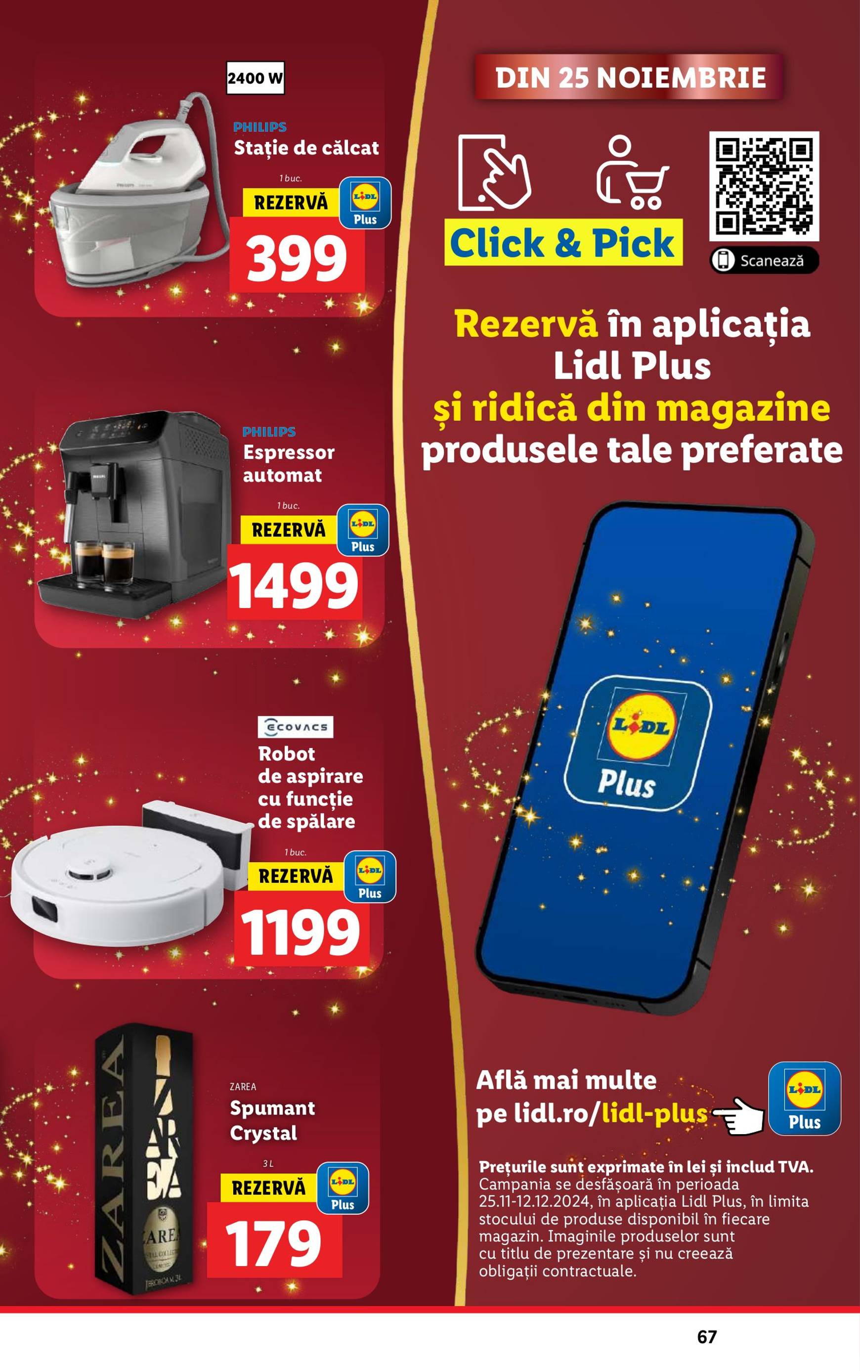 lidl - Catalog Lidl valabil din 25.11. - 01.12. - page: 67