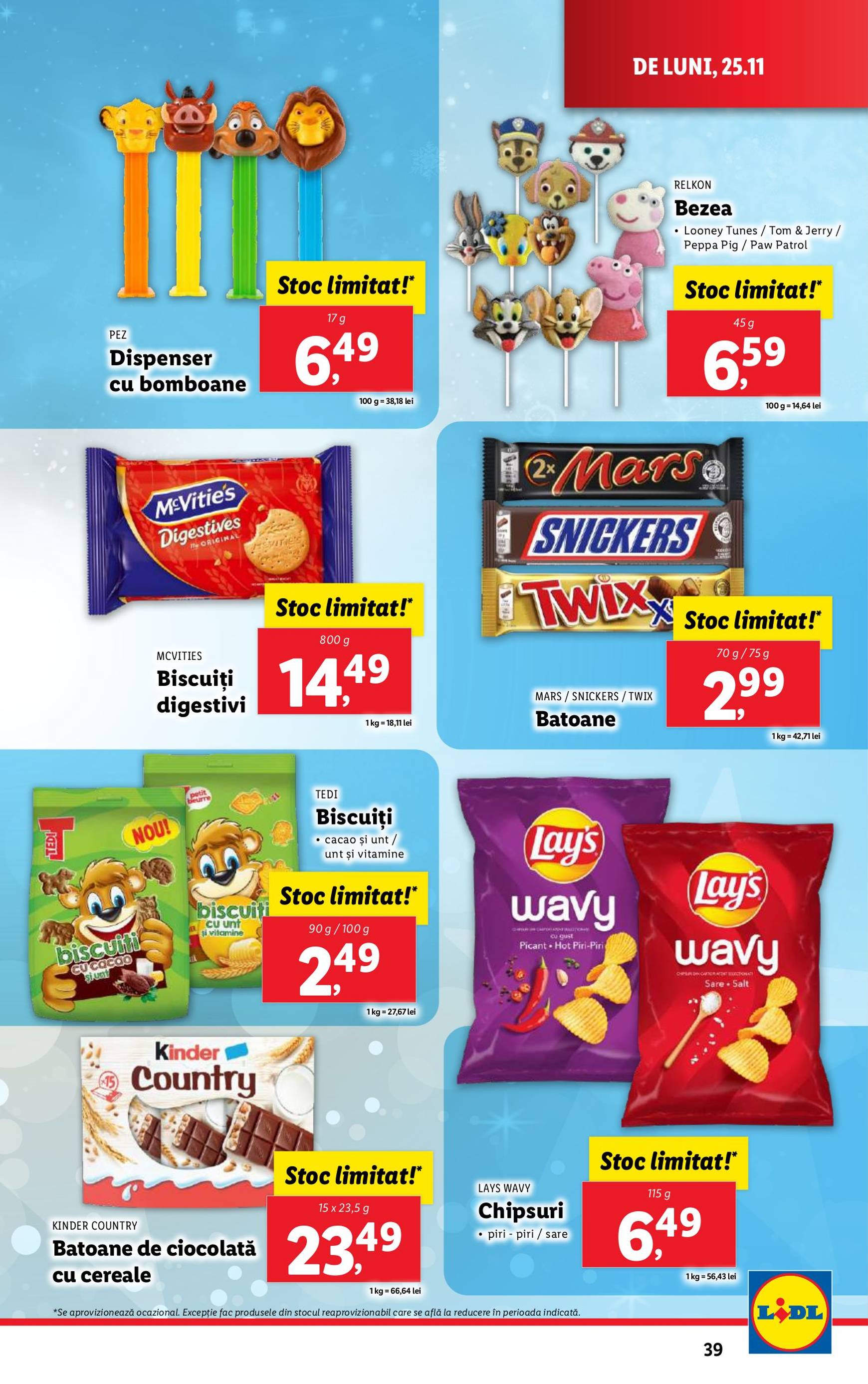 lidl - Catalog Lidl valabil din 25.11. - 01.12. - page: 39