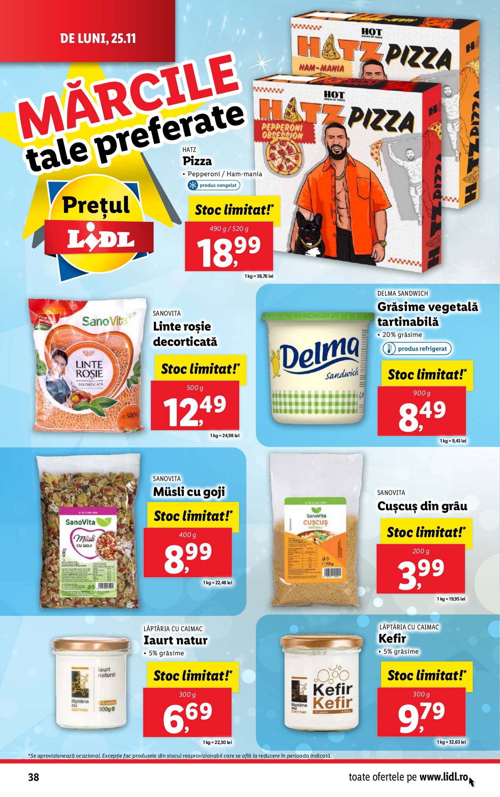 lidl - Catalog Lidl valabil din 25.11. - 01.12. - page: 38