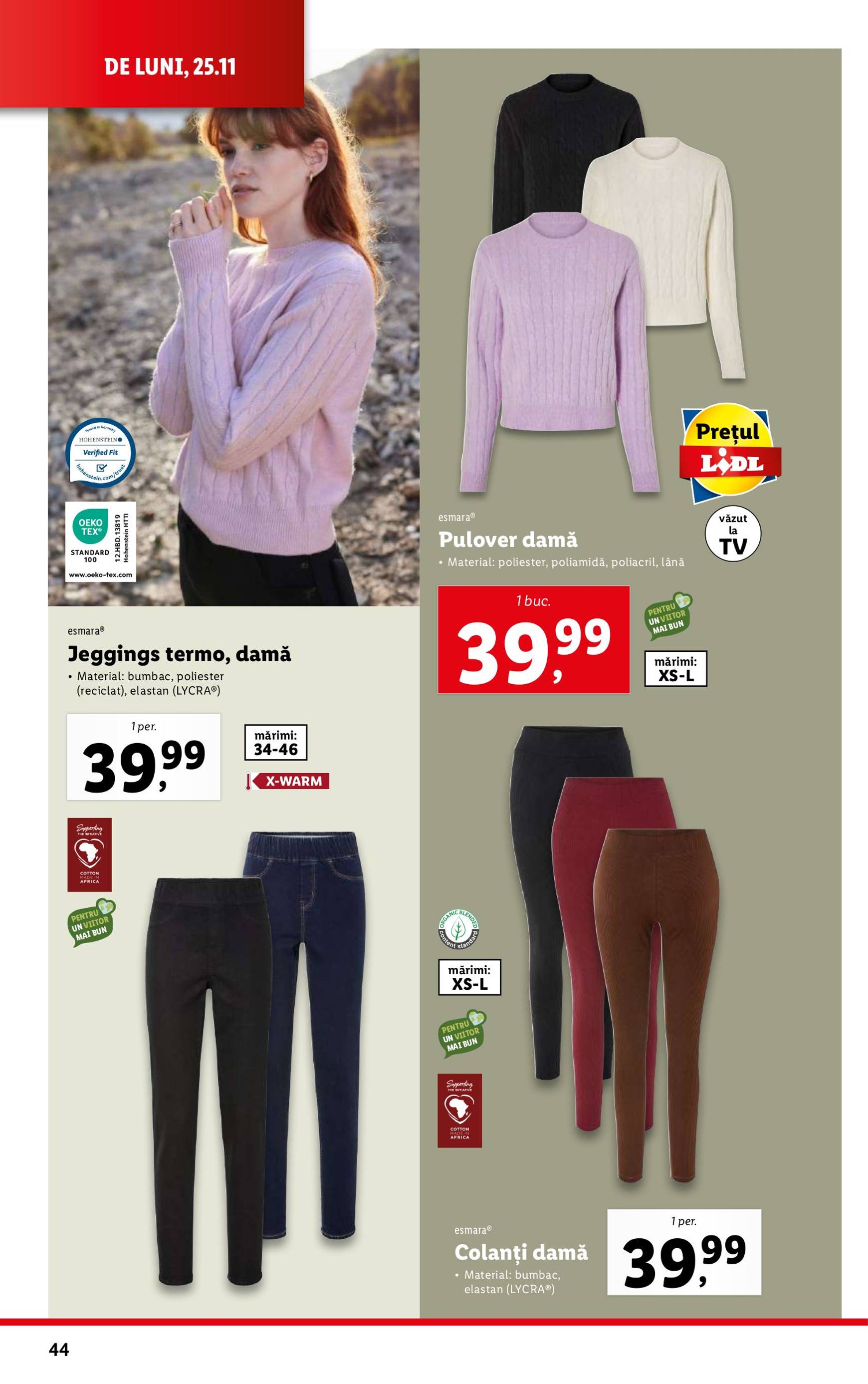 lidl - Catalog Lidl valabil din 25.11. - 01.12. - page: 44