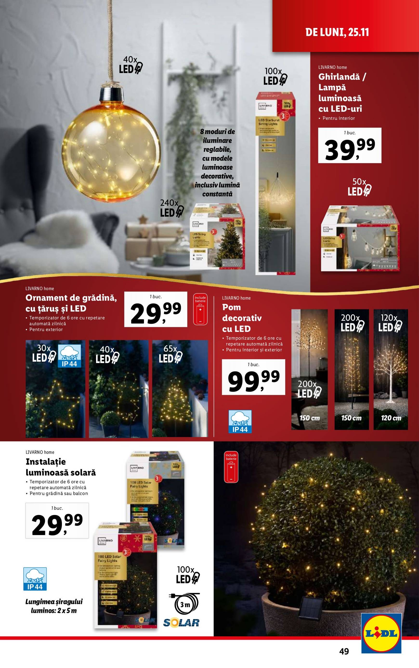 lidl - Catalog Lidl valabil din 25.11. - 01.12. - page: 49