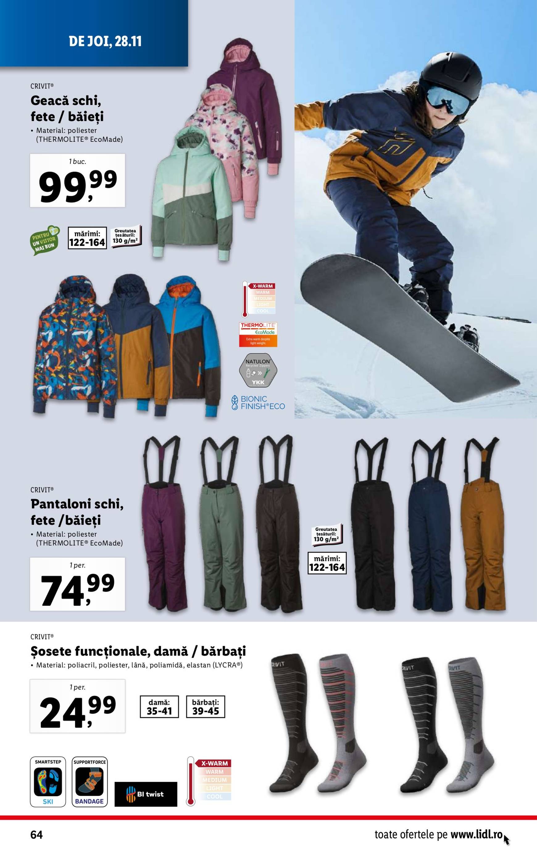 lidl - Catalog Lidl valabil din 25.11. - 01.12. - page: 64