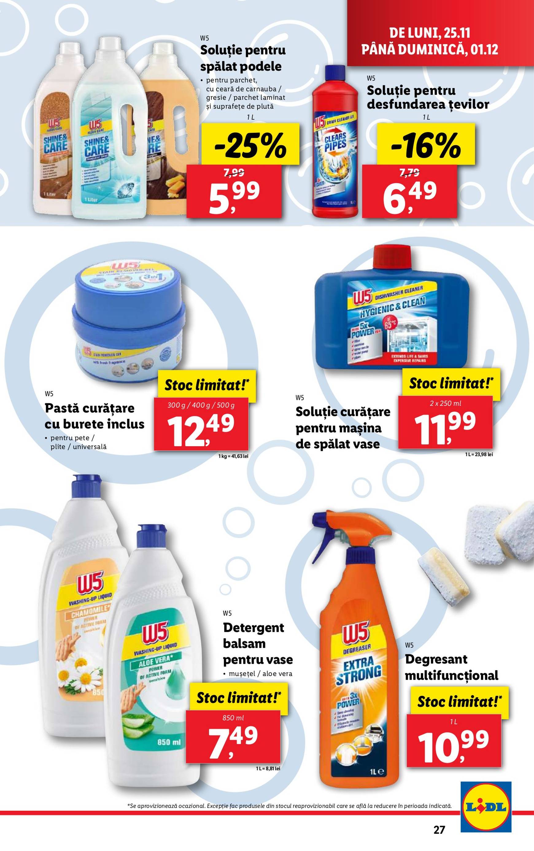 lidl - Catalog Lidl valabil din 25.11. - 01.12. - page: 27