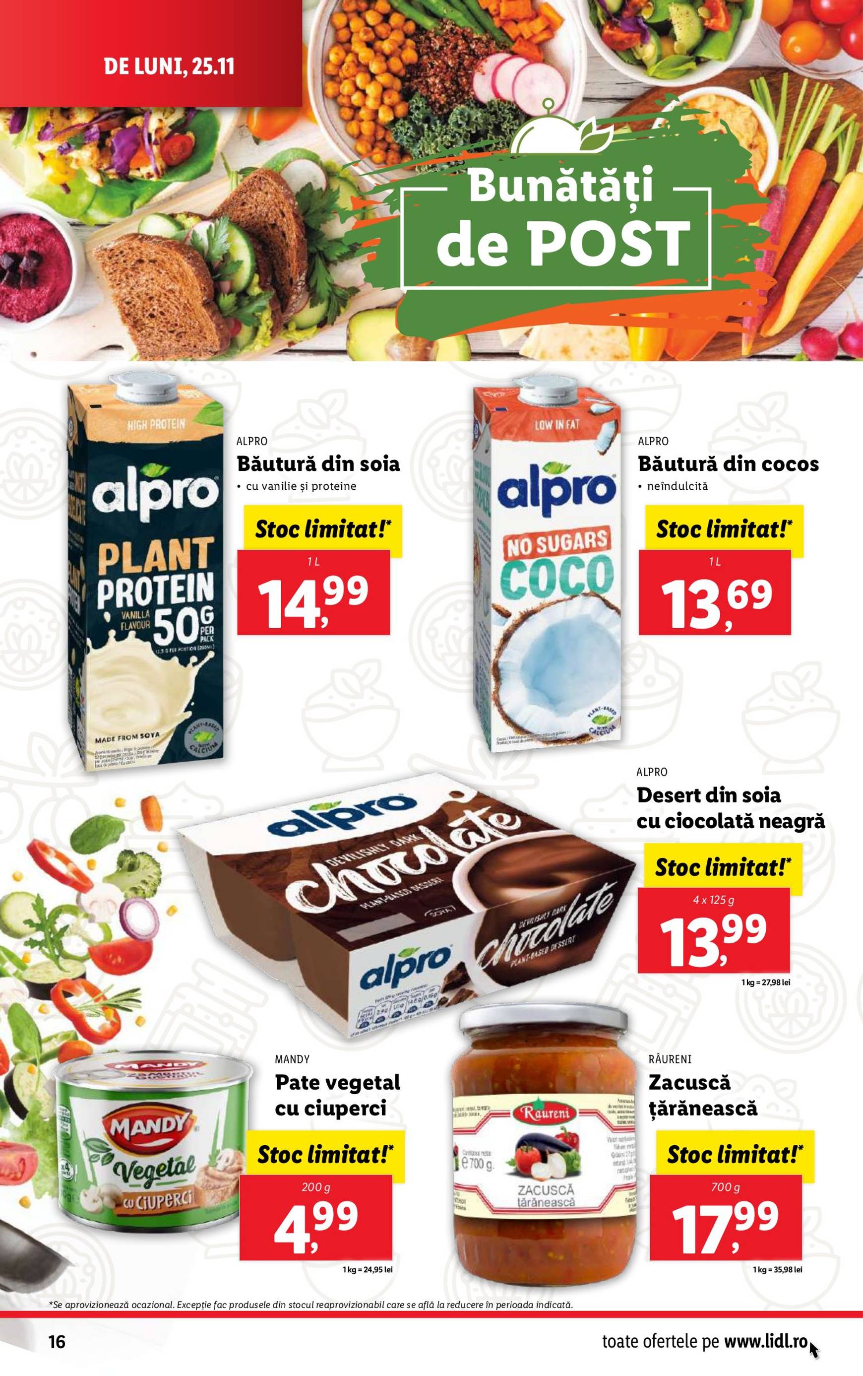 lidl - Catalog Lidl valabil din 25.11. - 01.12. - page: 16