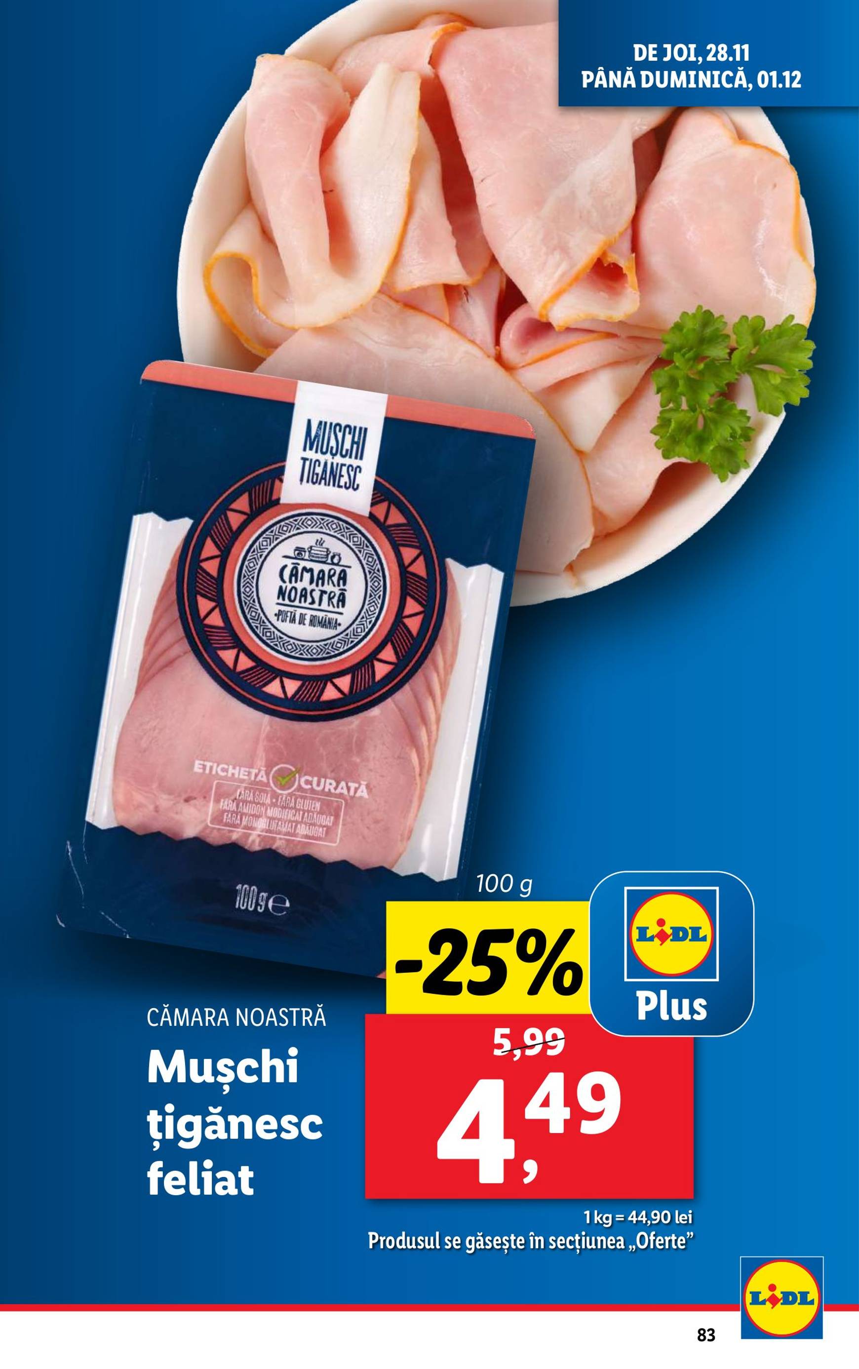 lidl - Catalog Lidl valabil din 25.11. - 01.12. - page: 83