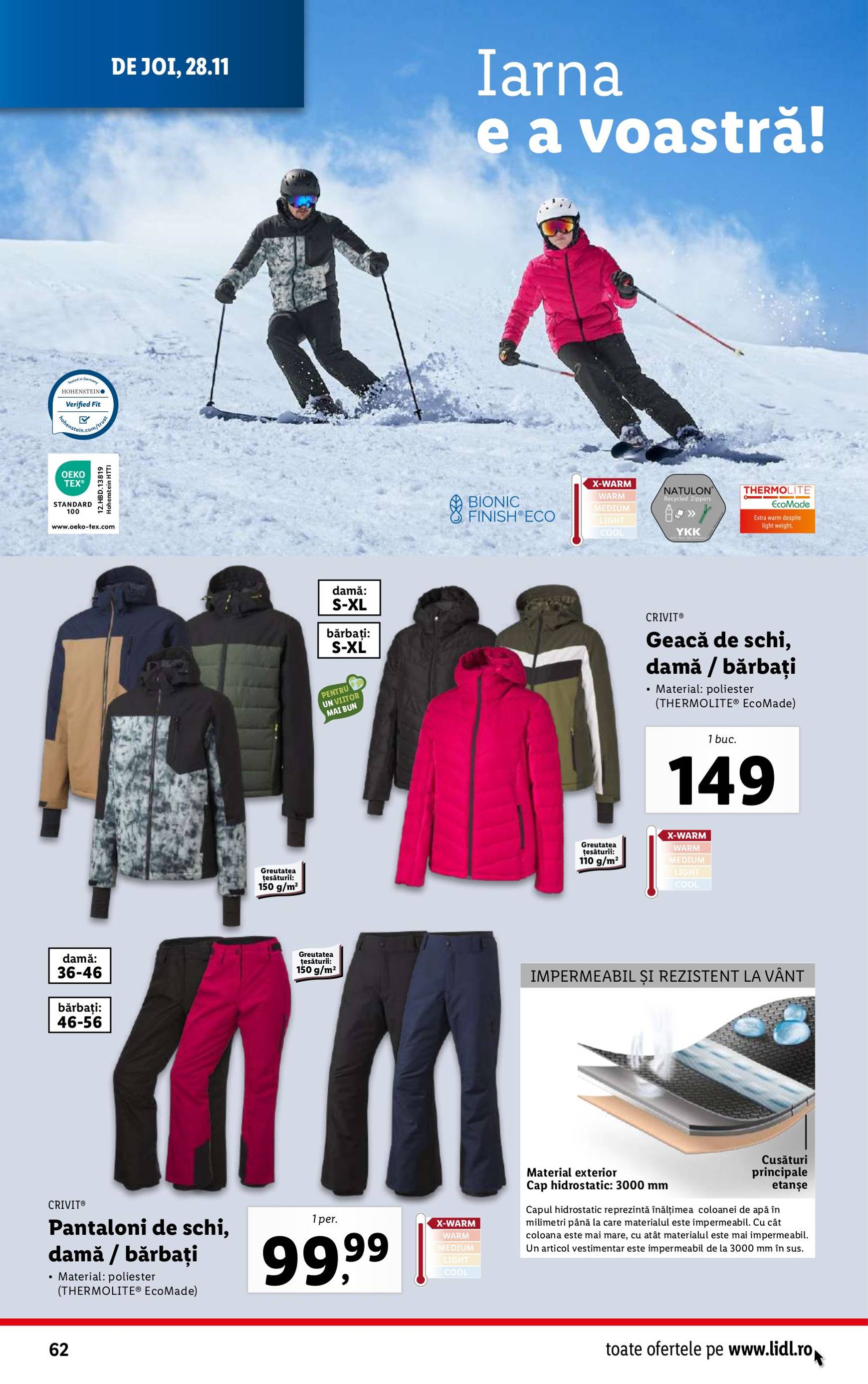 lidl - Catalog Lidl valabil din 25.11. - 01.12. - page: 62