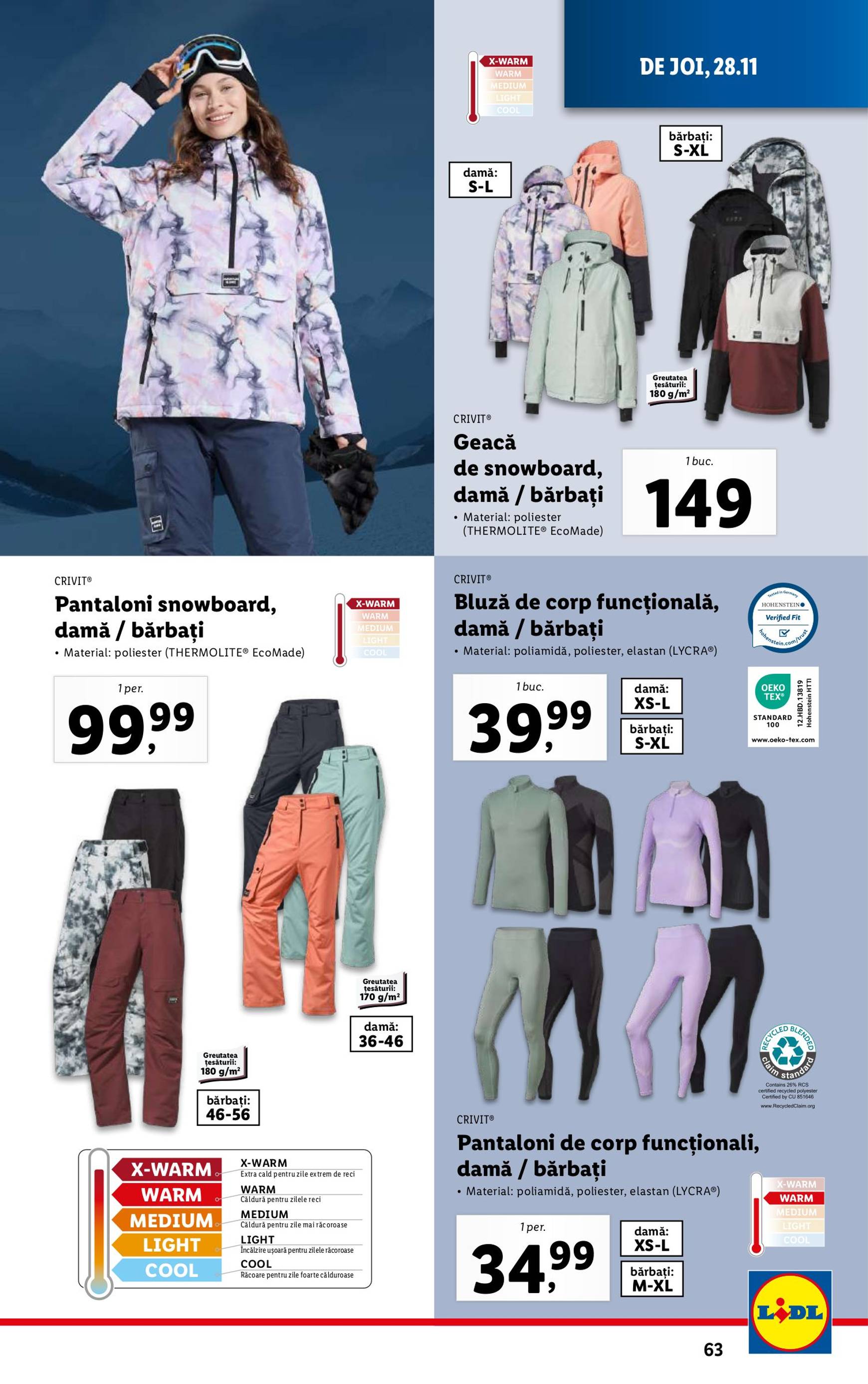 lidl - Catalog Lidl valabil din 25.11. - 01.12. - page: 63