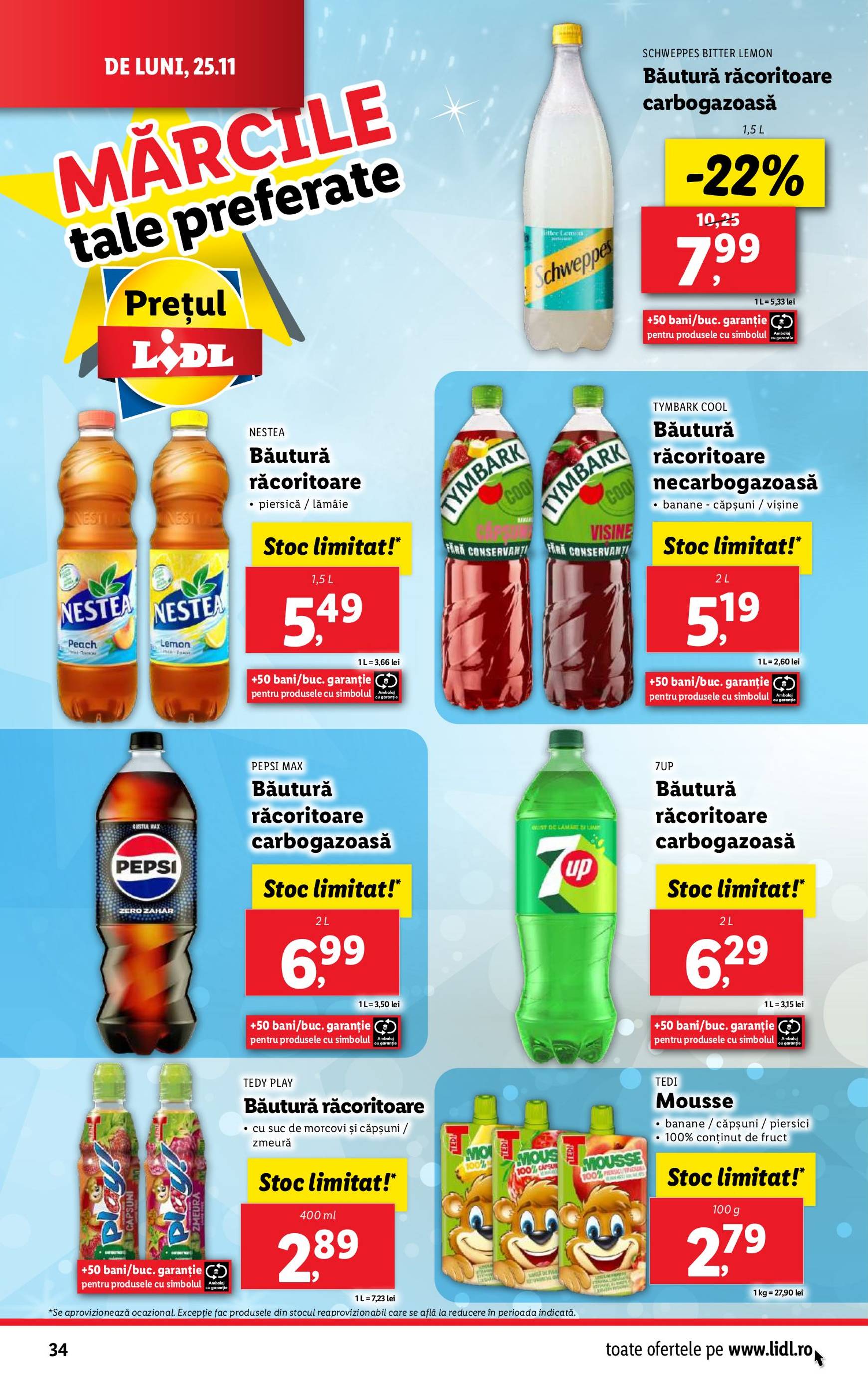 lidl - Catalog Lidl valabil din 25.11. - 01.12. - page: 34