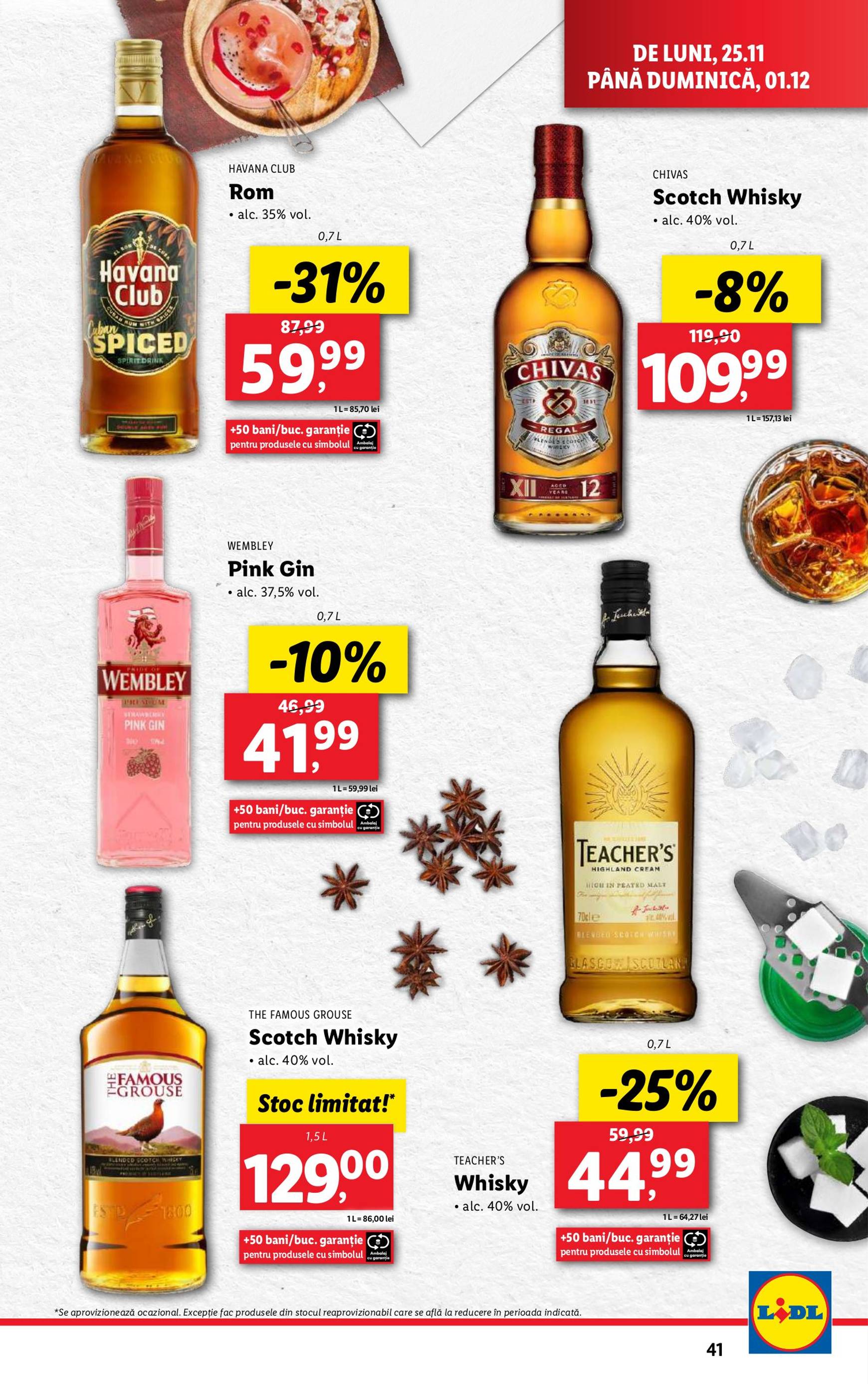 lidl - Catalog Lidl valabil din 25.11. - 01.12. - page: 41