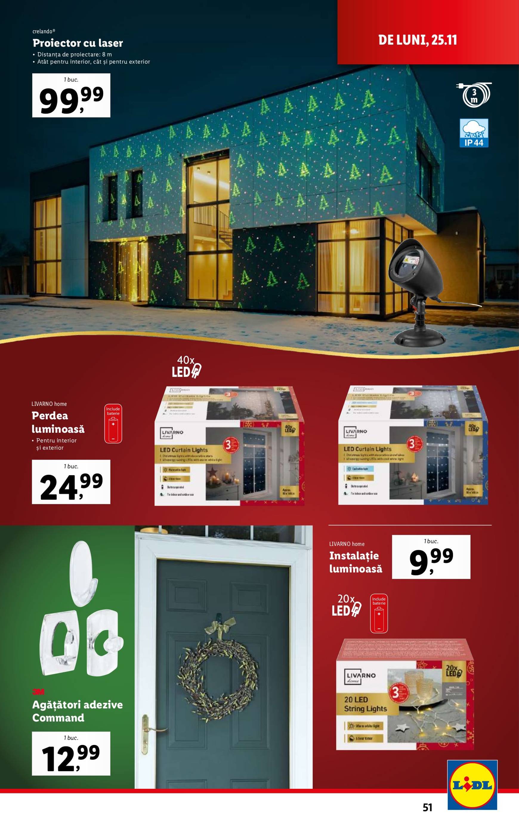 lidl - Catalog Lidl valabil din 25.11. - 01.12. - page: 51