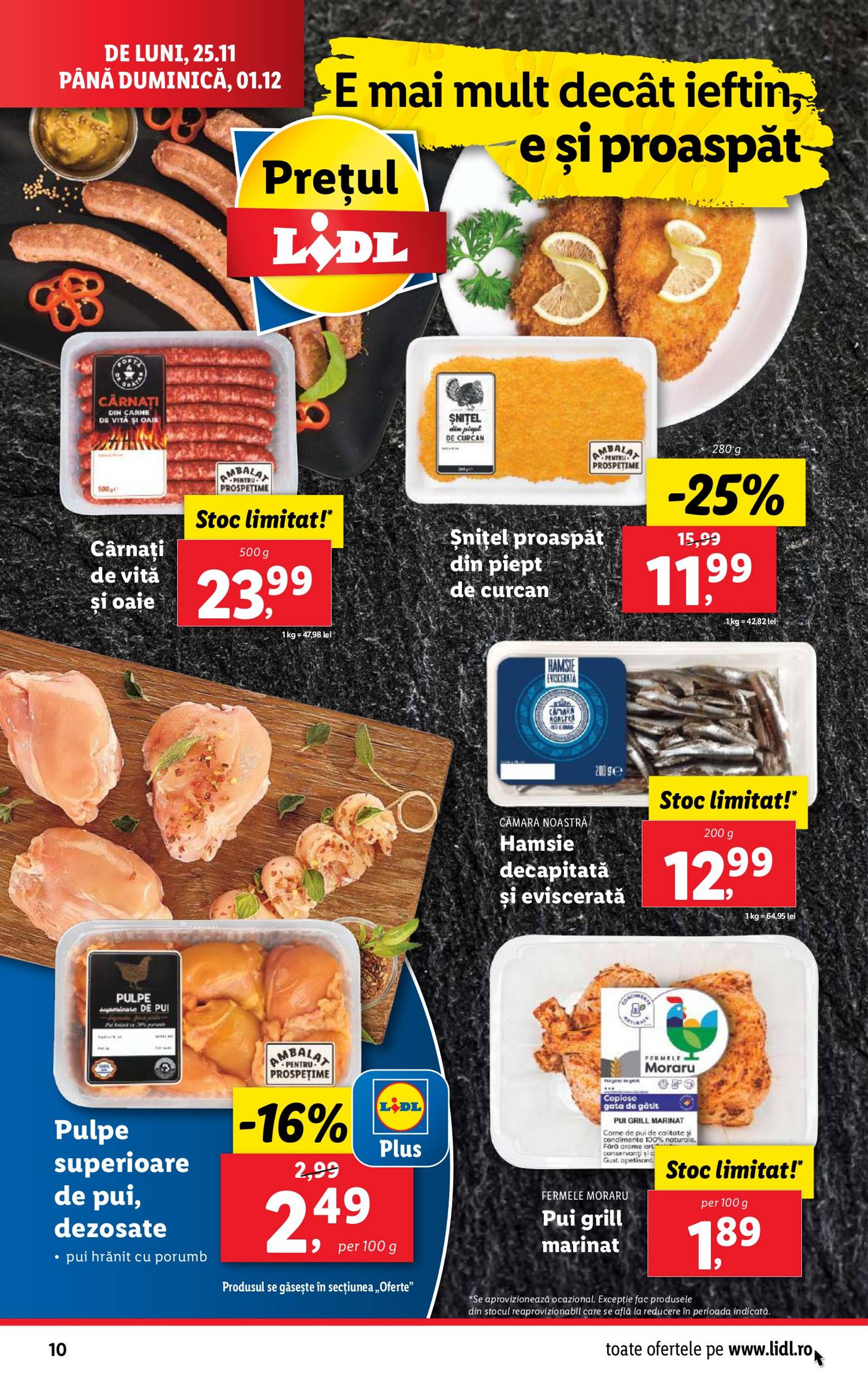 lidl - Catalog Lidl valabil din 25.11. - 01.12. - page: 10