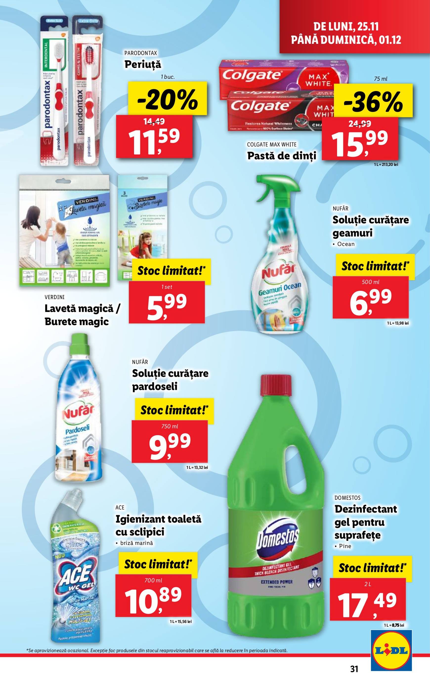 lidl - Catalog Lidl valabil din 25.11. - 01.12. - page: 31