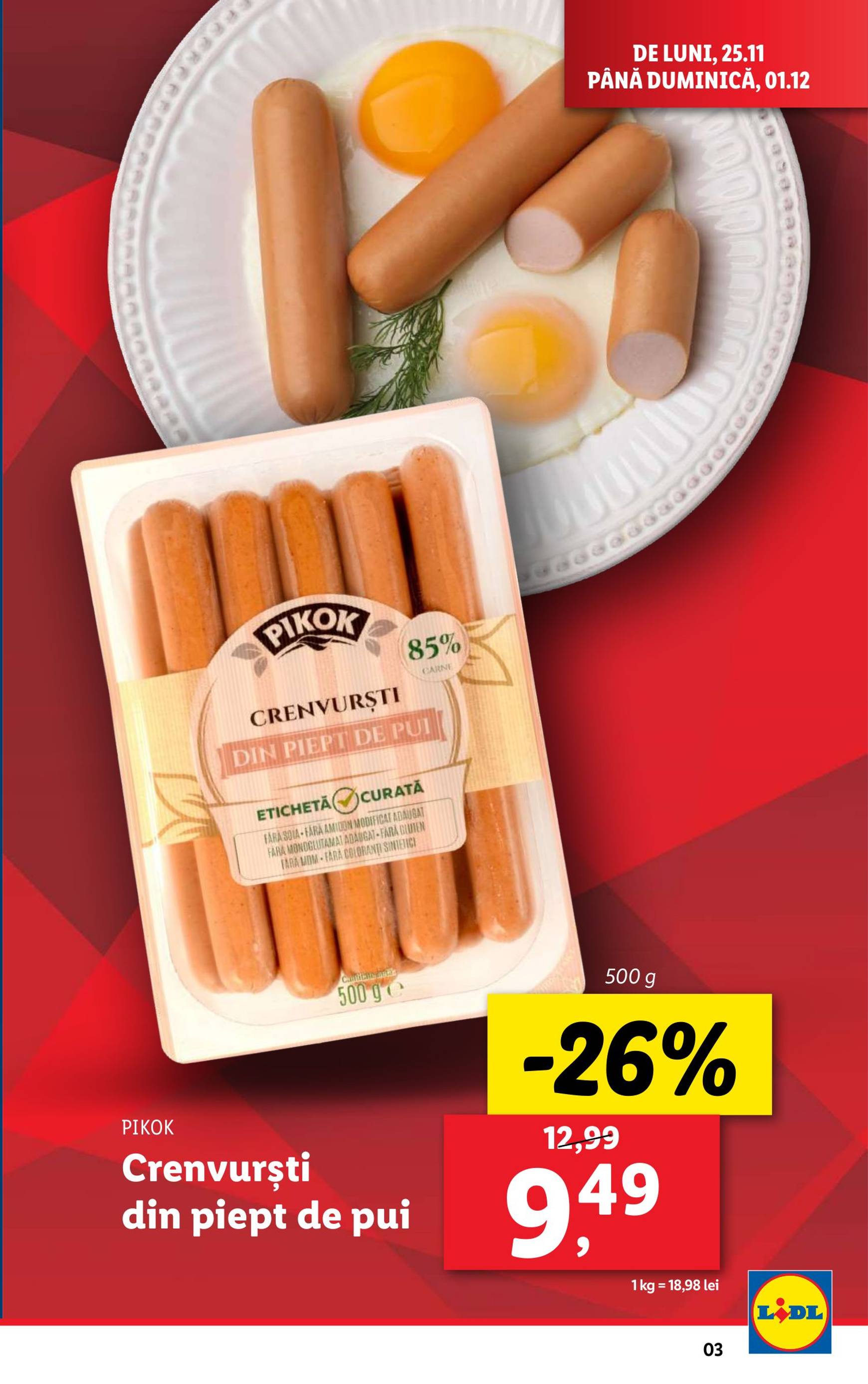 lidl - Catalog Lidl valabil din 25.11. - 01.12. - page: 3