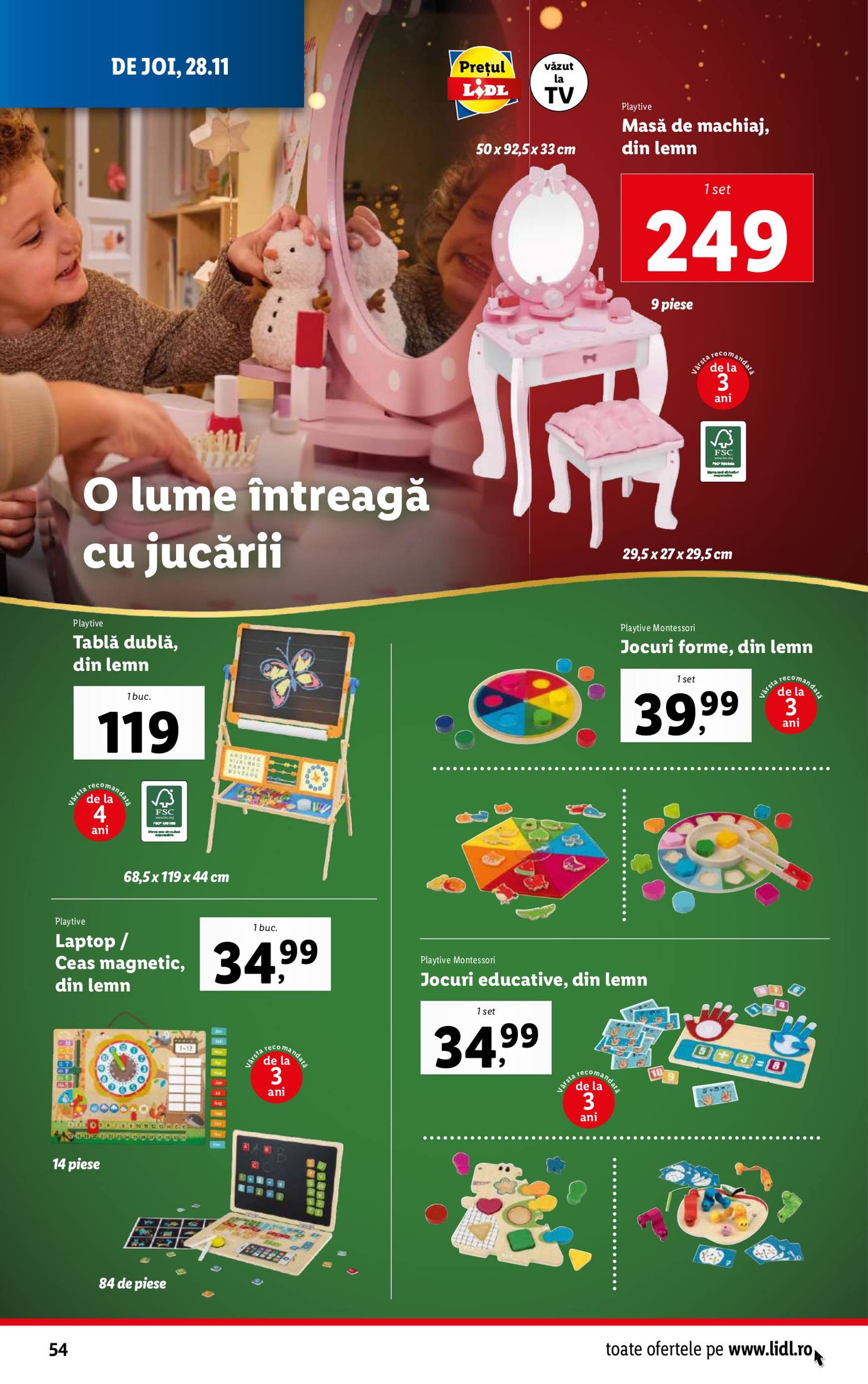 lidl - Catalog Lidl valabil din 25.11. - 01.12. - page: 54