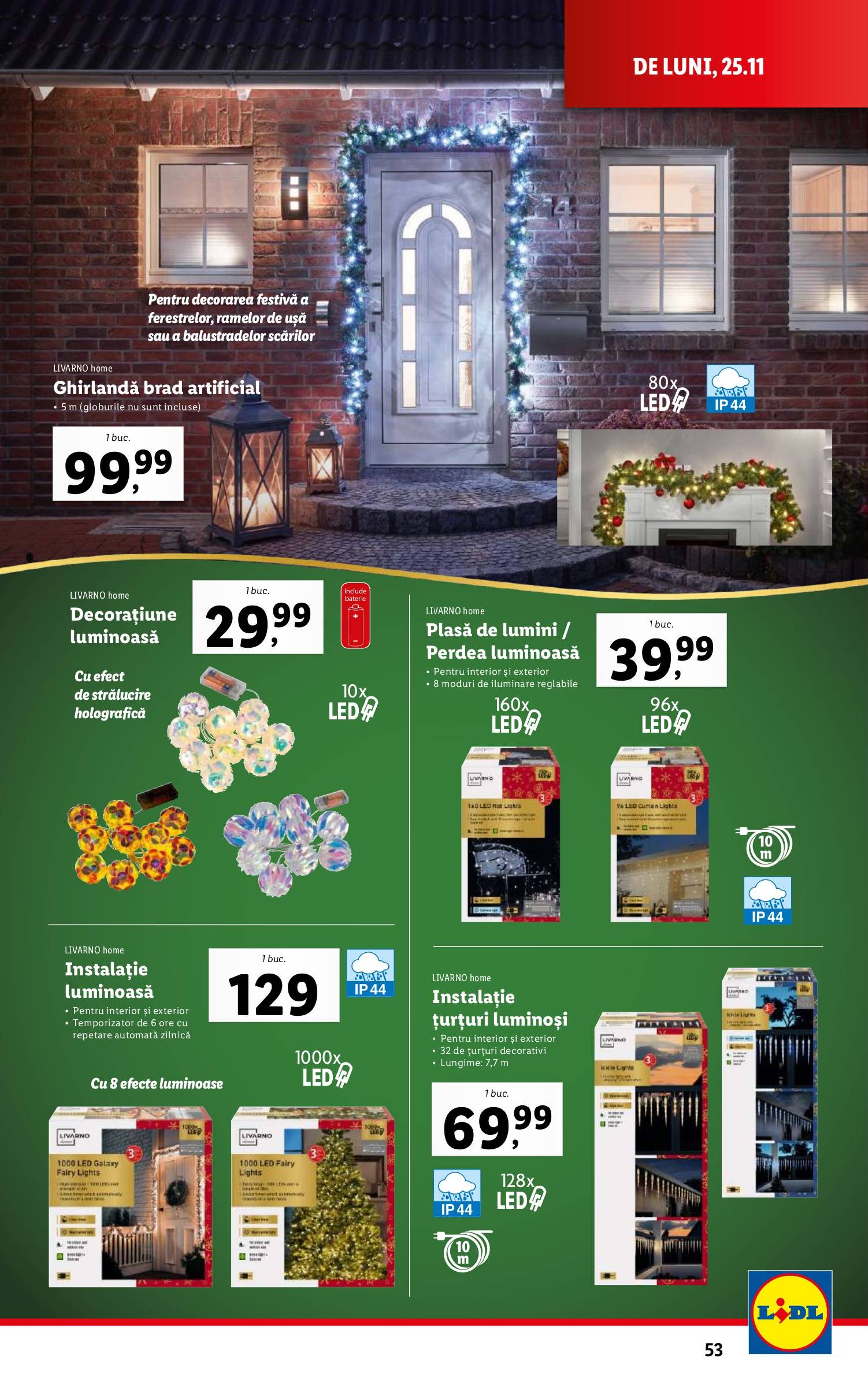 lidl - Catalog Lidl valabil din 25.11. - 01.12. - page: 53