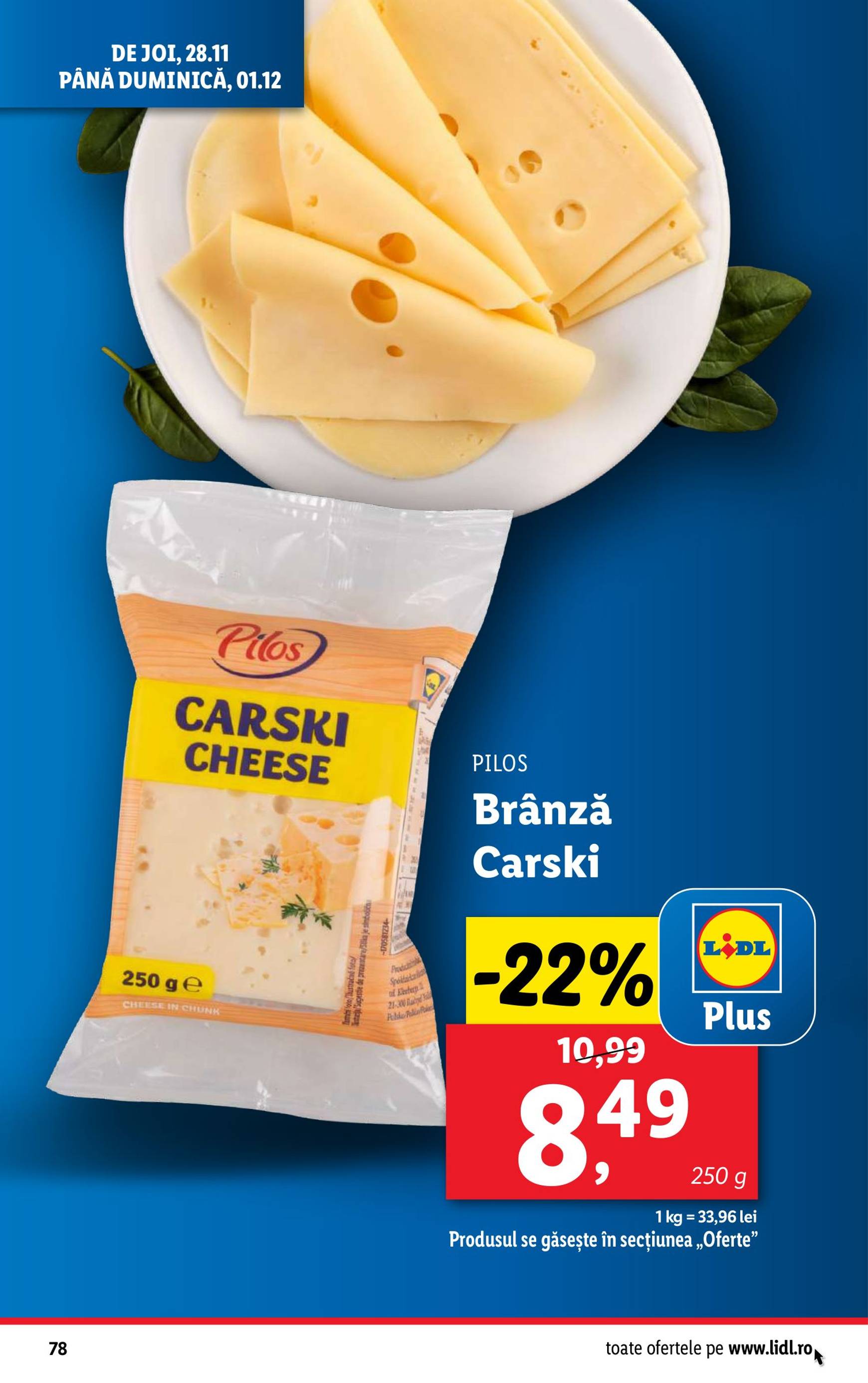 lidl - Catalog Lidl valabil din 25.11. - 01.12. - page: 78