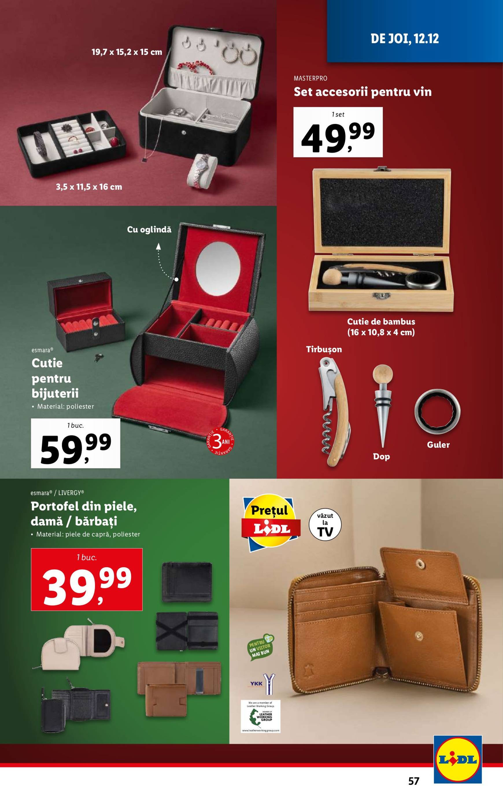 lidl - Catalog Lidl valabil din 09.12. - 15.12. - page: 57