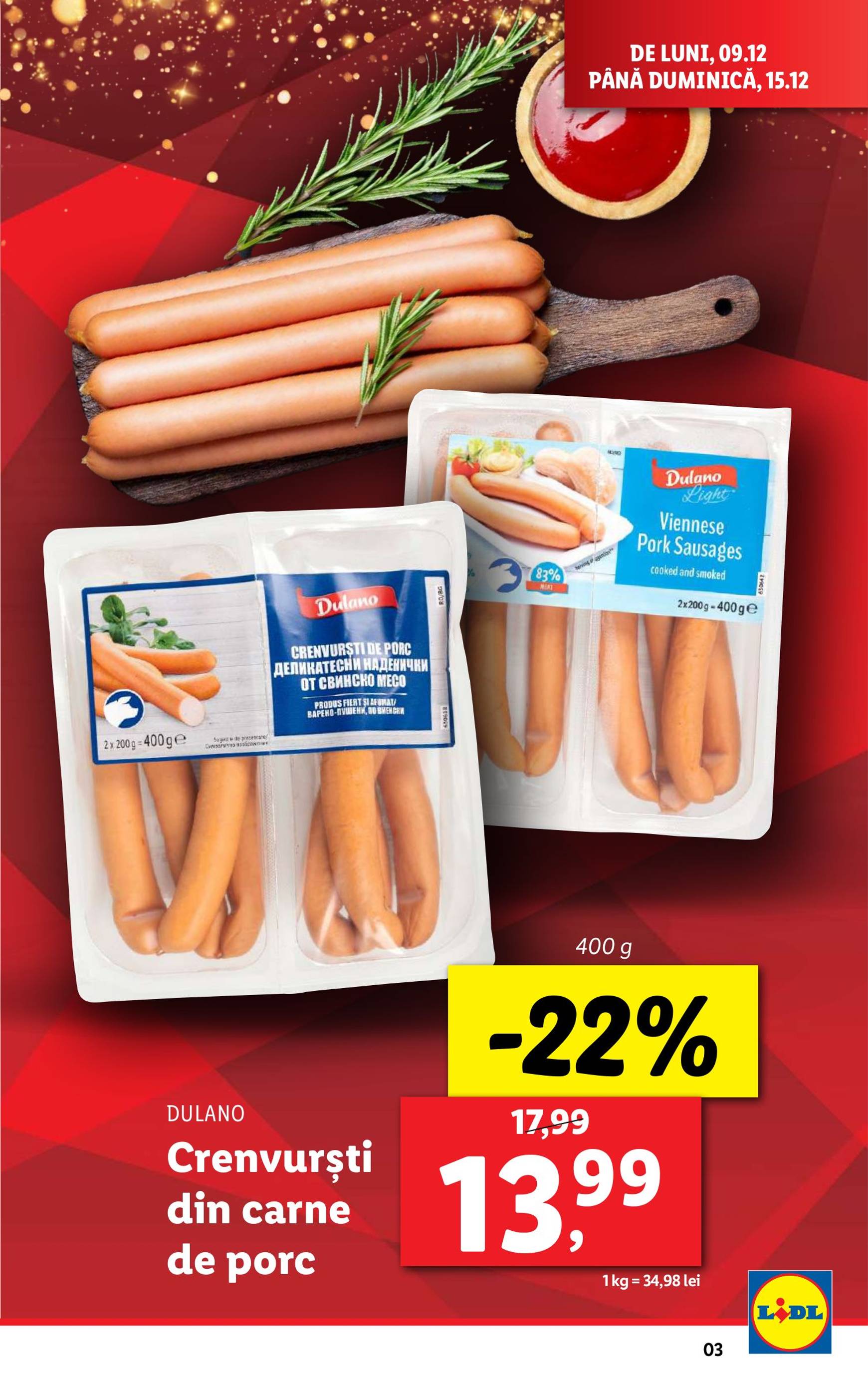 lidl - Catalog Lidl valabil din 09.12. - 15.12. - page: 3