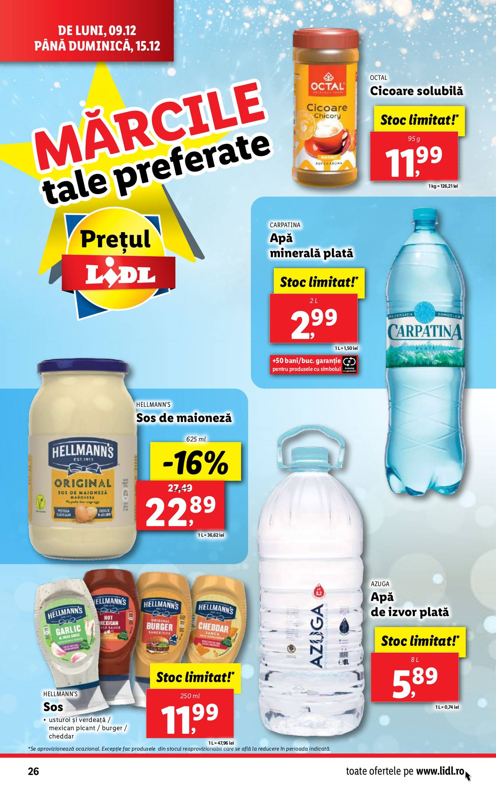 lidl - Catalog Lidl valabil din 09.12. - 15.12. - page: 26