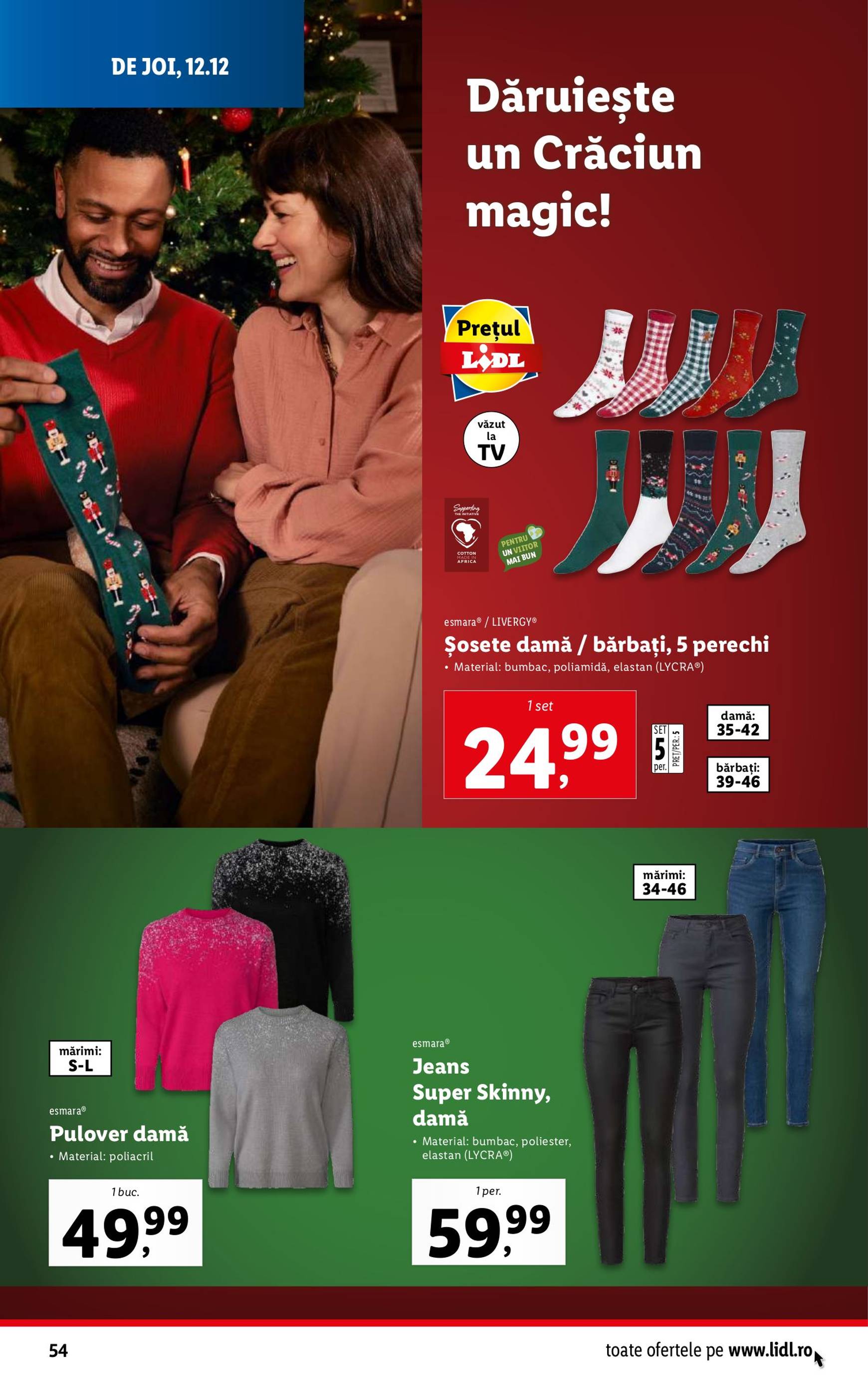 lidl - Catalog Lidl valabil din 09.12. - 15.12. - page: 54