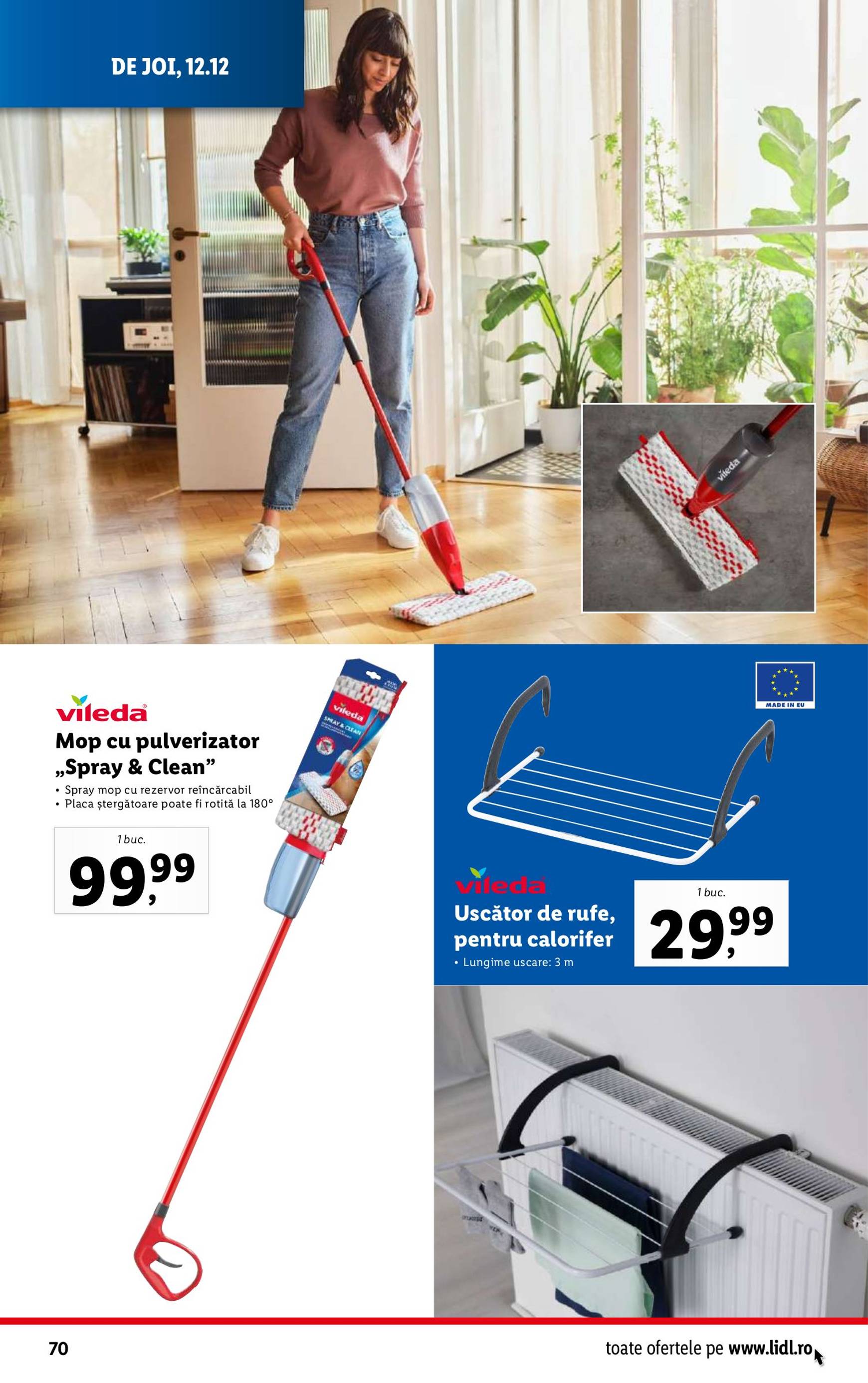 lidl - Catalog Lidl valabil din 09.12. - 15.12. - page: 70