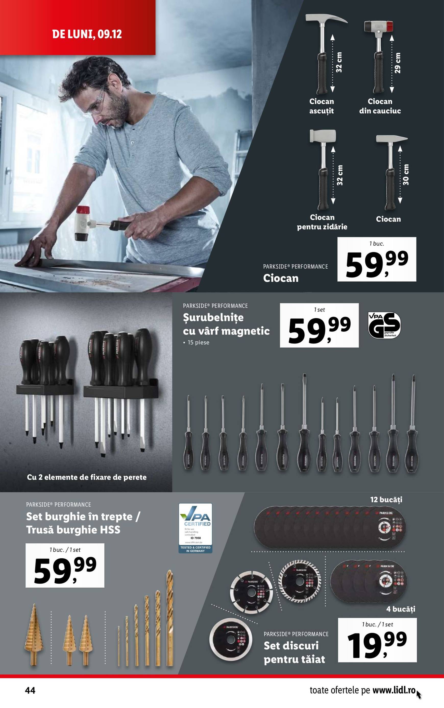 lidl - Catalog Lidl valabil din 09.12. - 15.12. - page: 44