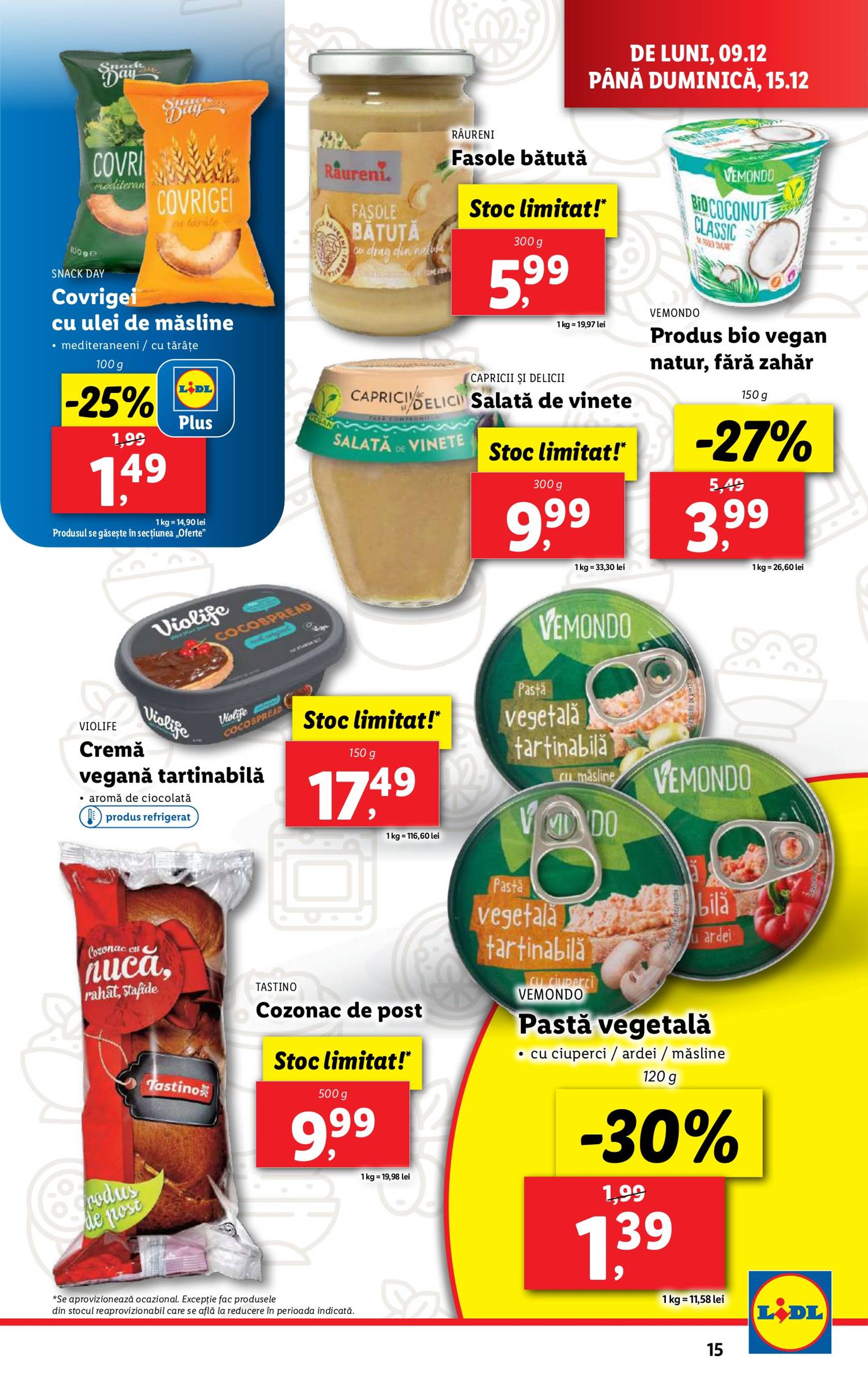 lidl - Catalog Lidl valabil din 09.12. - 15.12. - page: 15