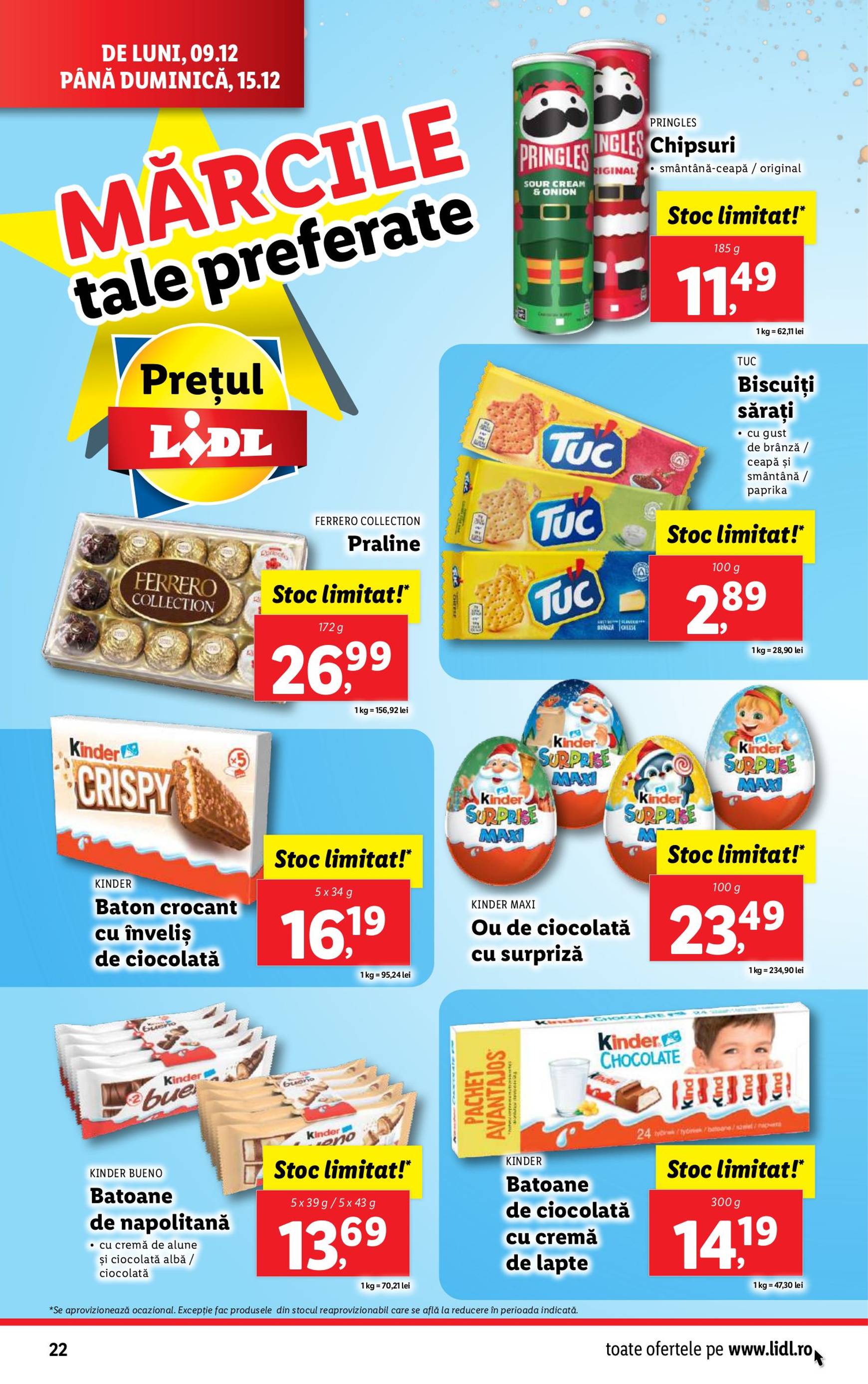 lidl - Catalog Lidl valabil din 09.12. - 15.12. - page: 22