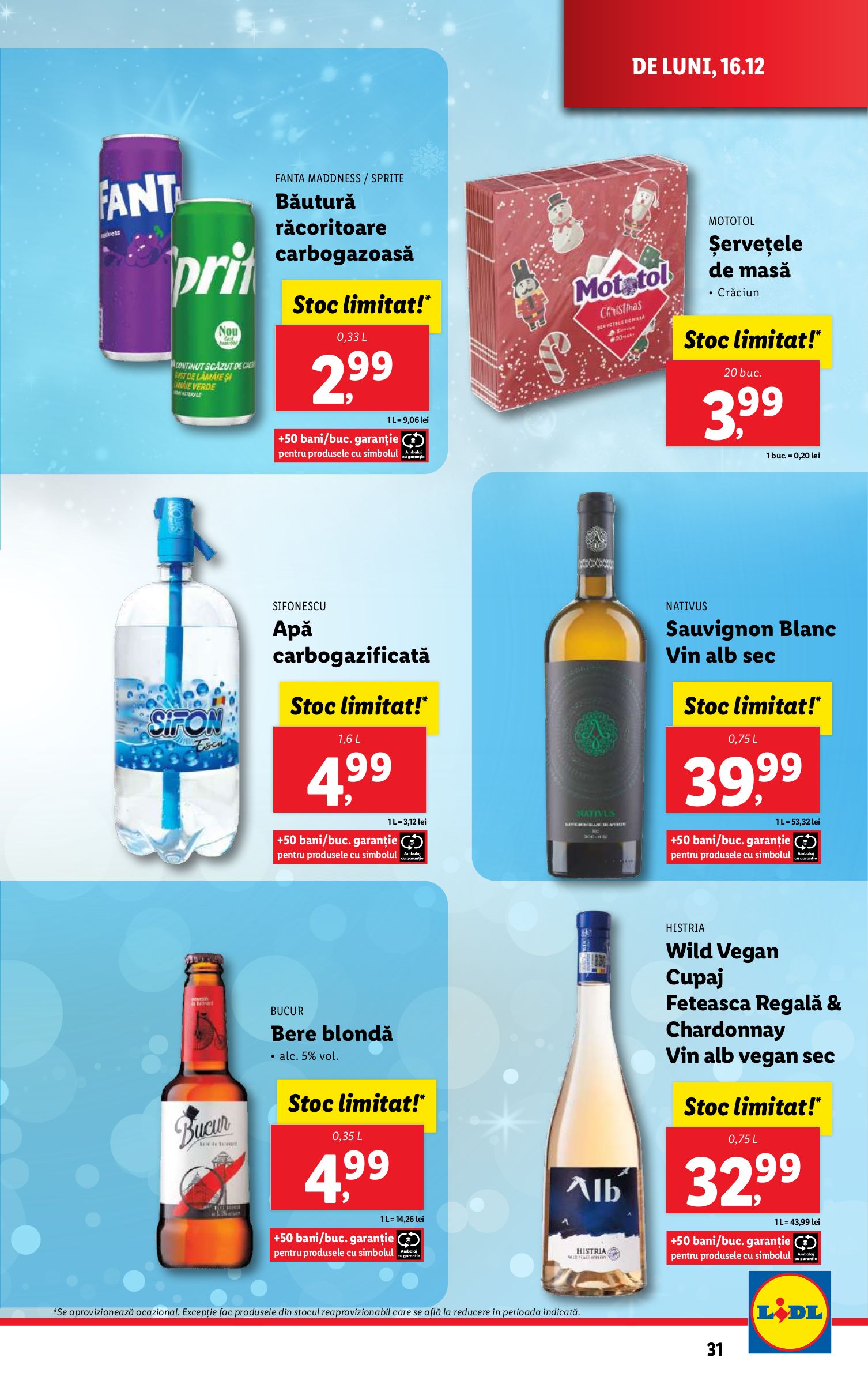 lidl - Catalog Lidl valabil din 16.12. - 24.12. - page: 31