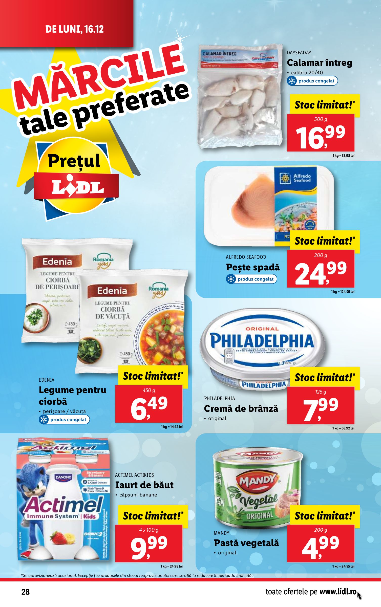 lidl - Catalog Lidl valabil din 16.12. - 24.12. - page: 28