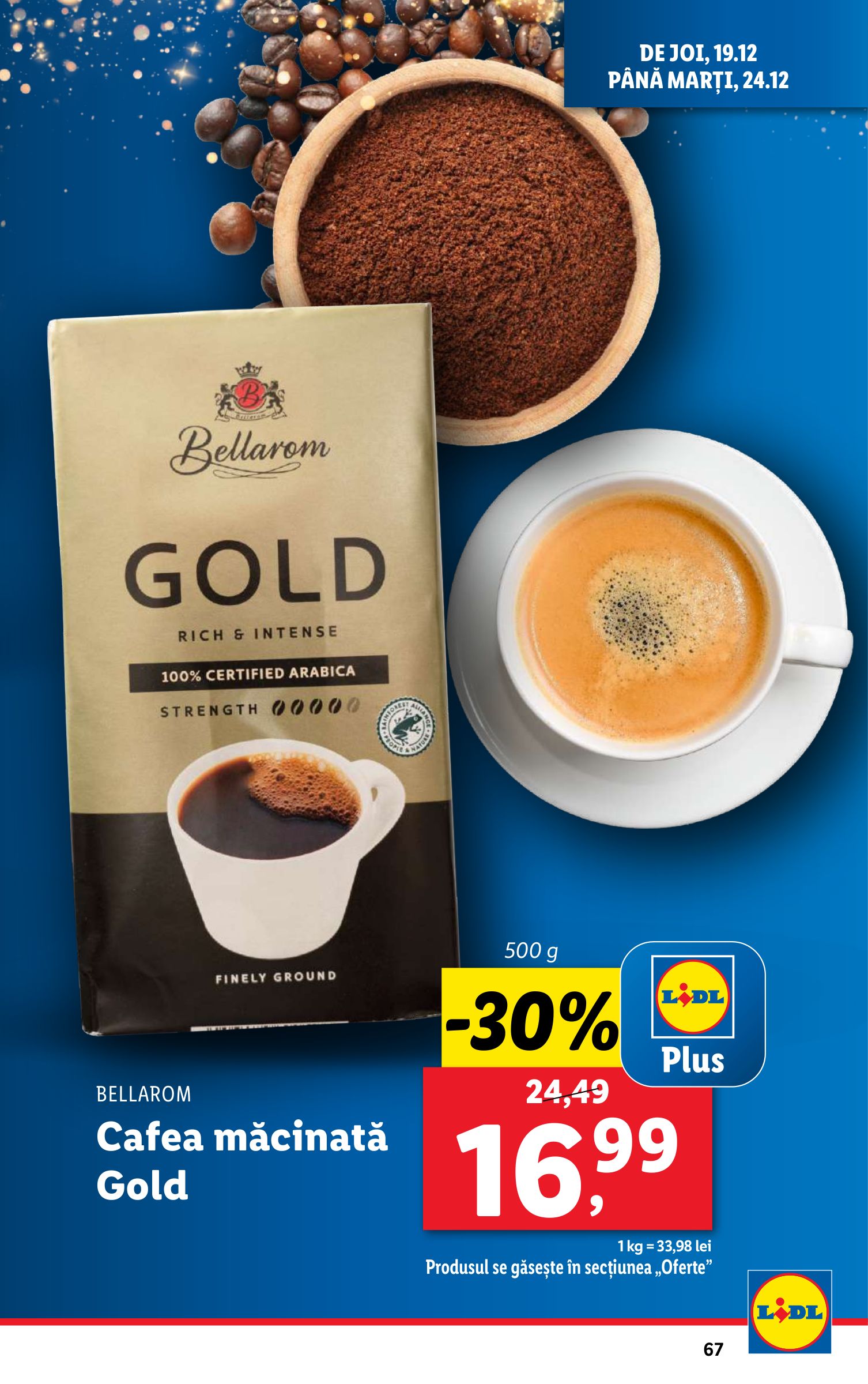 lidl - Catalog Lidl valabil din 16.12. - 24.12. - page: 67