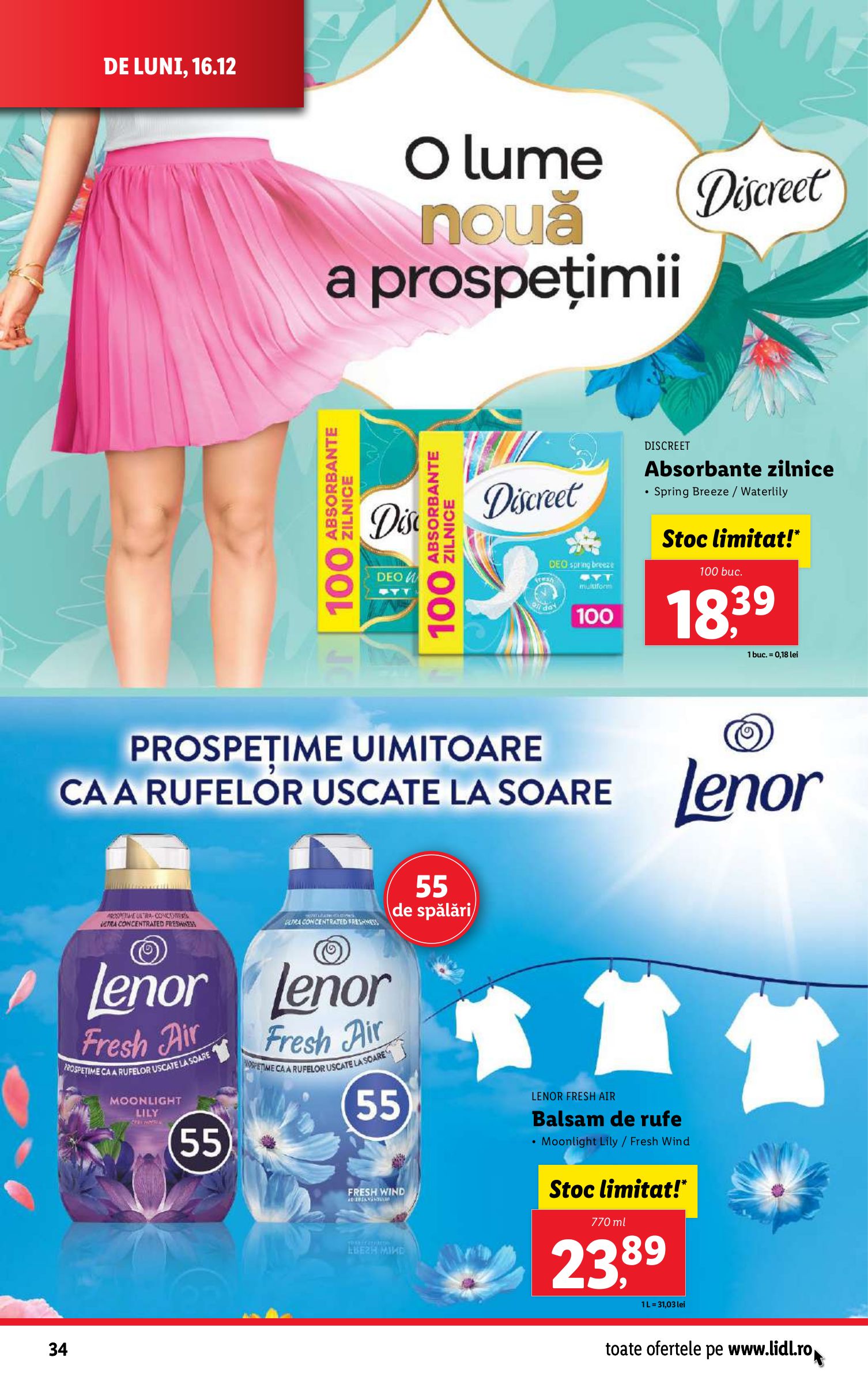 lidl - Catalog Lidl valabil din 16.12. - 24.12. - page: 34