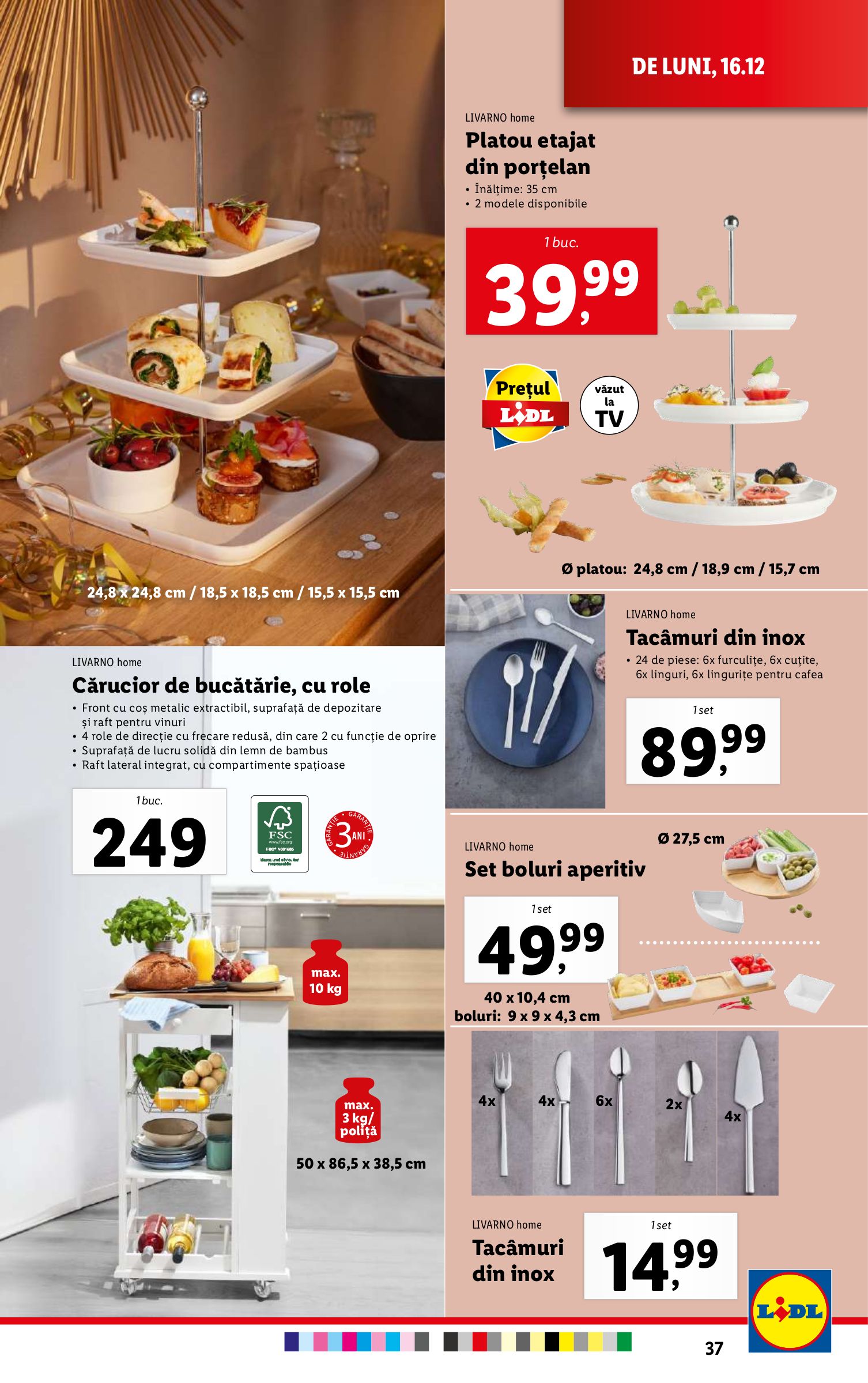 lidl - Catalog Lidl valabil din 16.12. - 24.12. - page: 37