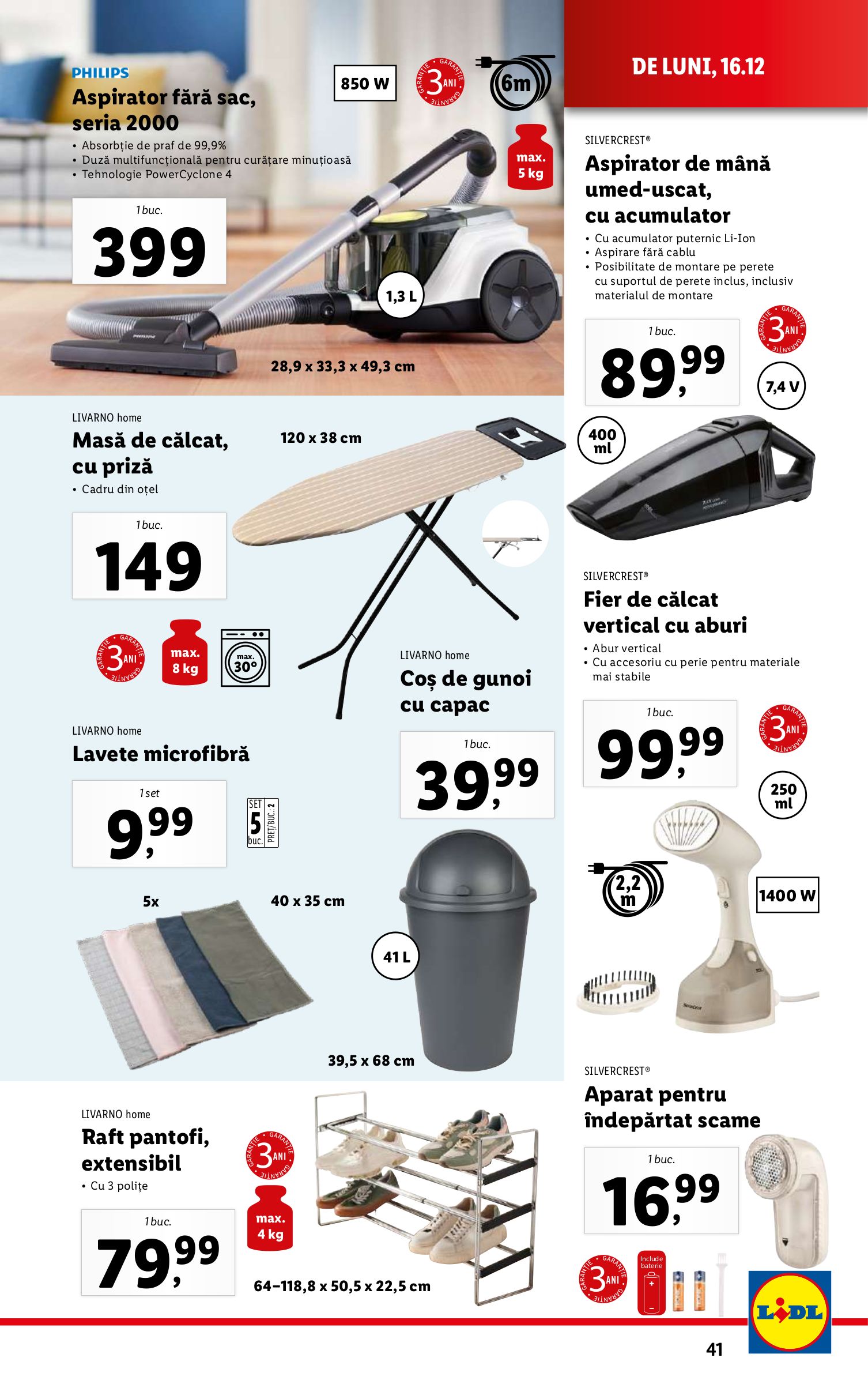 lidl - Catalog Lidl valabil din 16.12. - 24.12. - page: 41