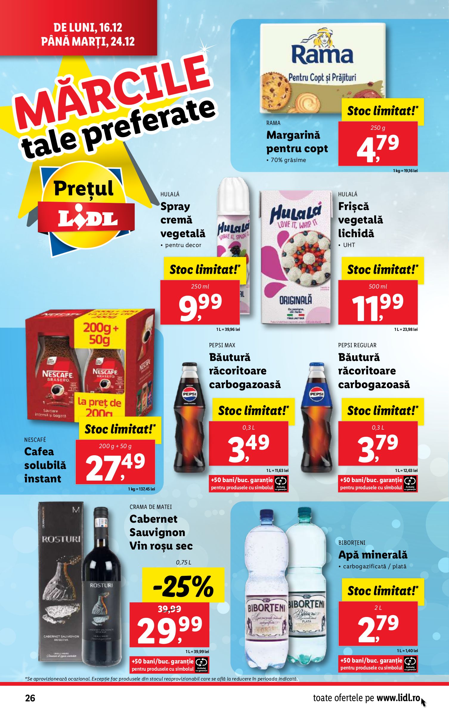 lidl - Catalog Lidl valabil din 16.12. - 24.12. - page: 26