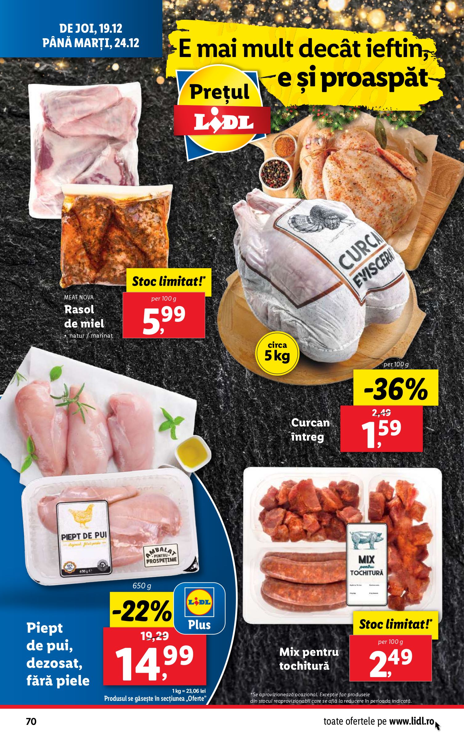 lidl - Catalog Lidl valabil din 16.12. - 24.12. - page: 70