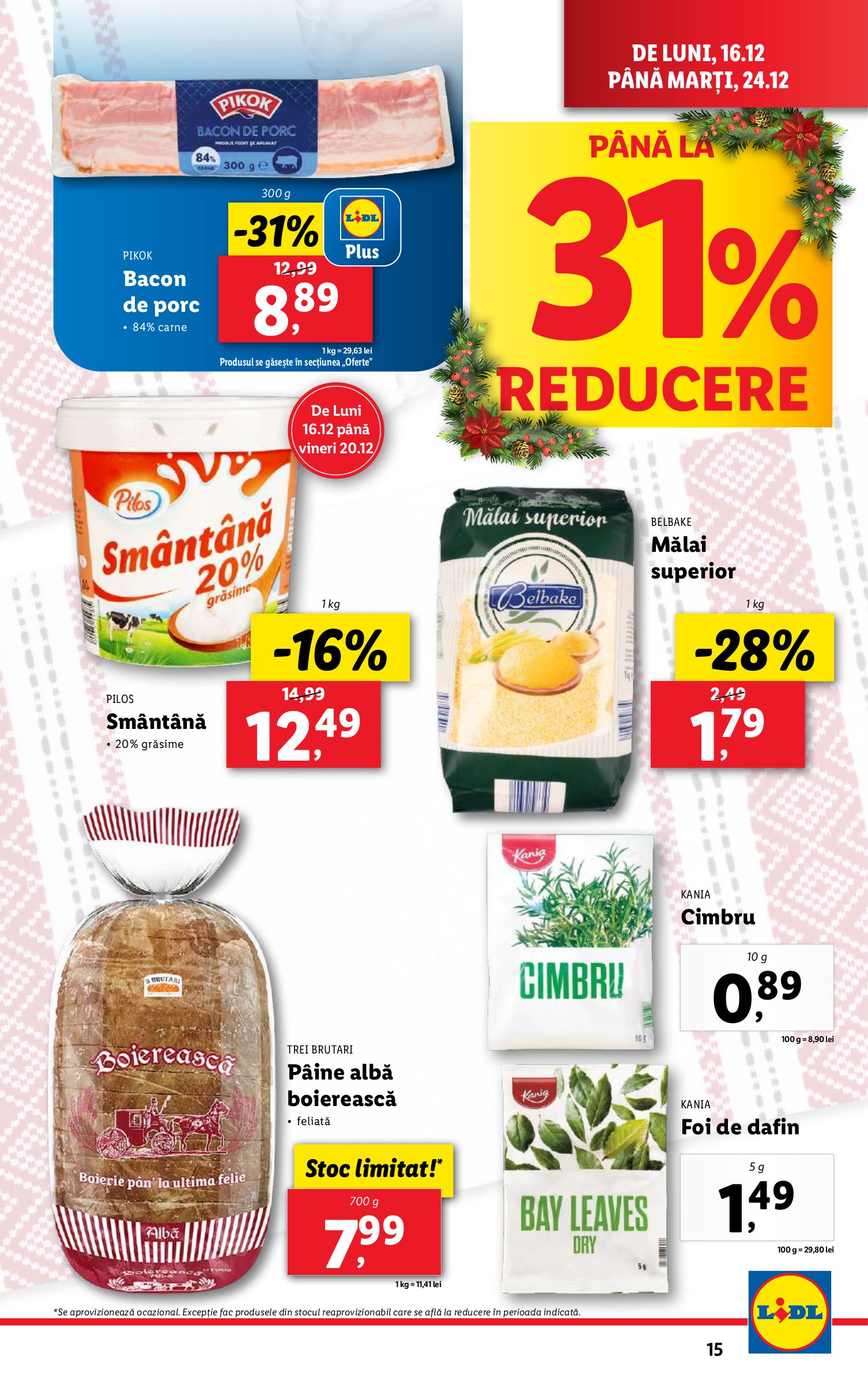 lidl - Catalog Lidl valabil din 16.12. - 24.12. - page: 15