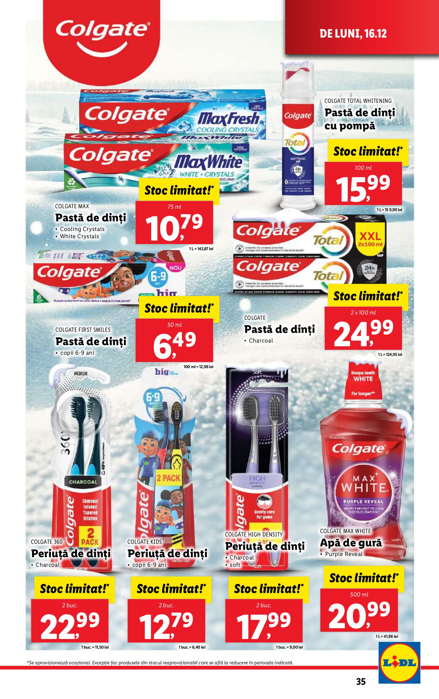 lidl - Catalog Lidl valabil din 16.12. - 24.12. - page: 35