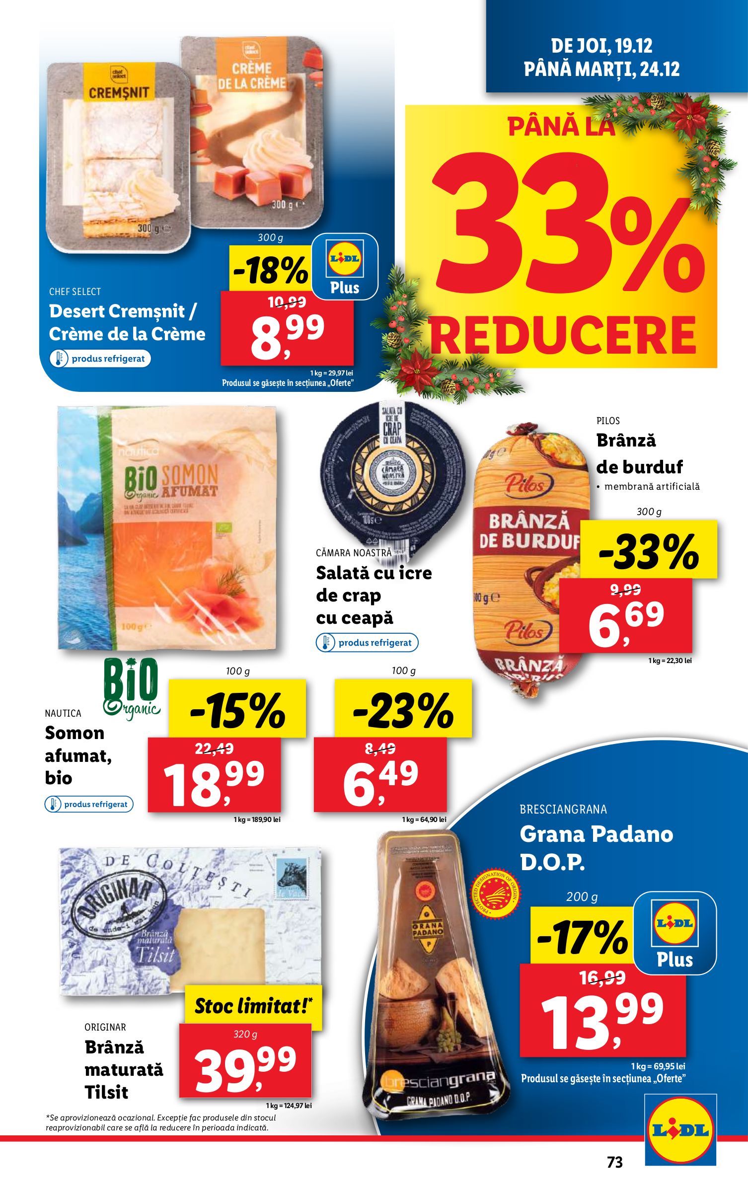 lidl - Catalog Lidl valabil din 16.12. - 24.12. - page: 73