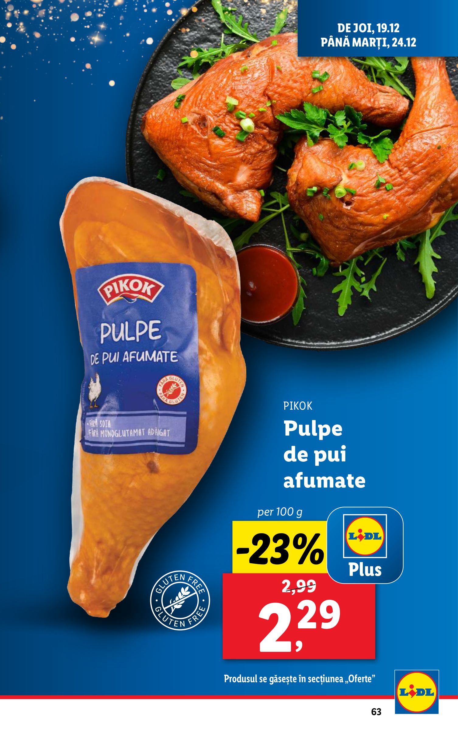 lidl - Catalog Lidl valabil din 16.12. - 24.12. - page: 63