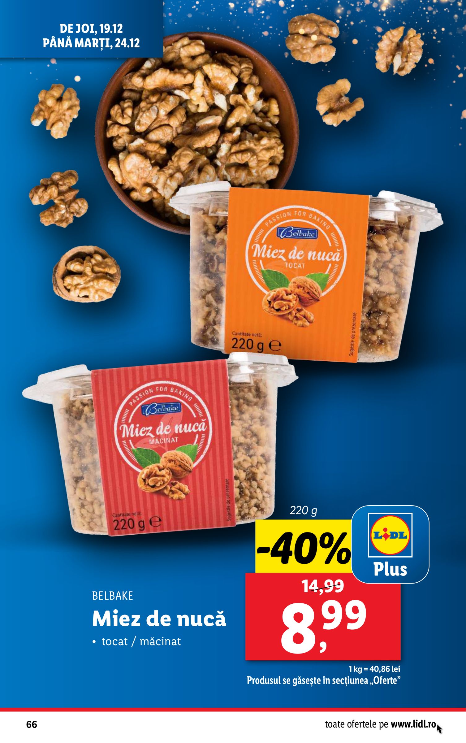 lidl - Catalog Lidl valabil din 16.12. - 24.12. - page: 66