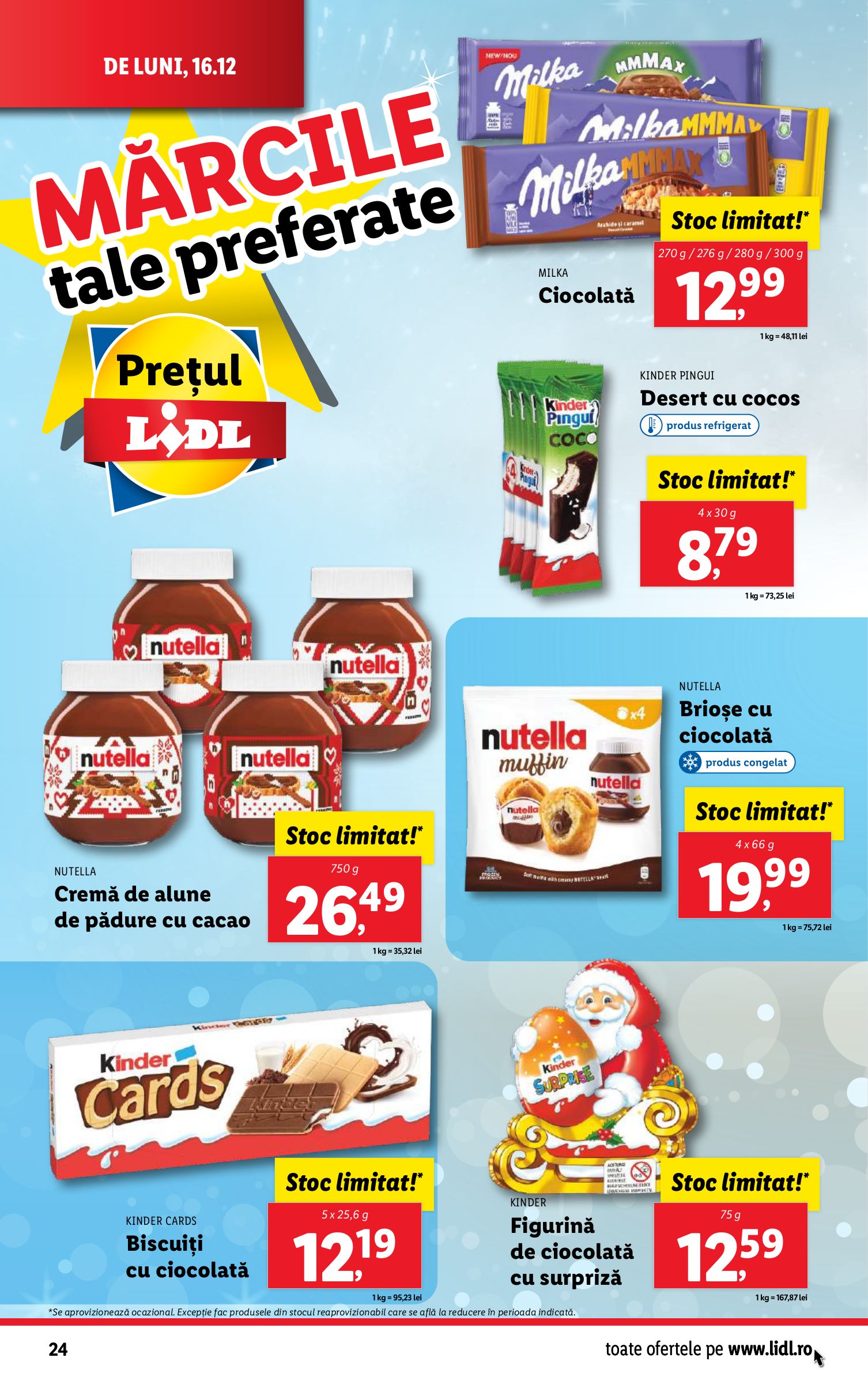 lidl - Catalog Lidl valabil din 16.12. - 24.12. - page: 24