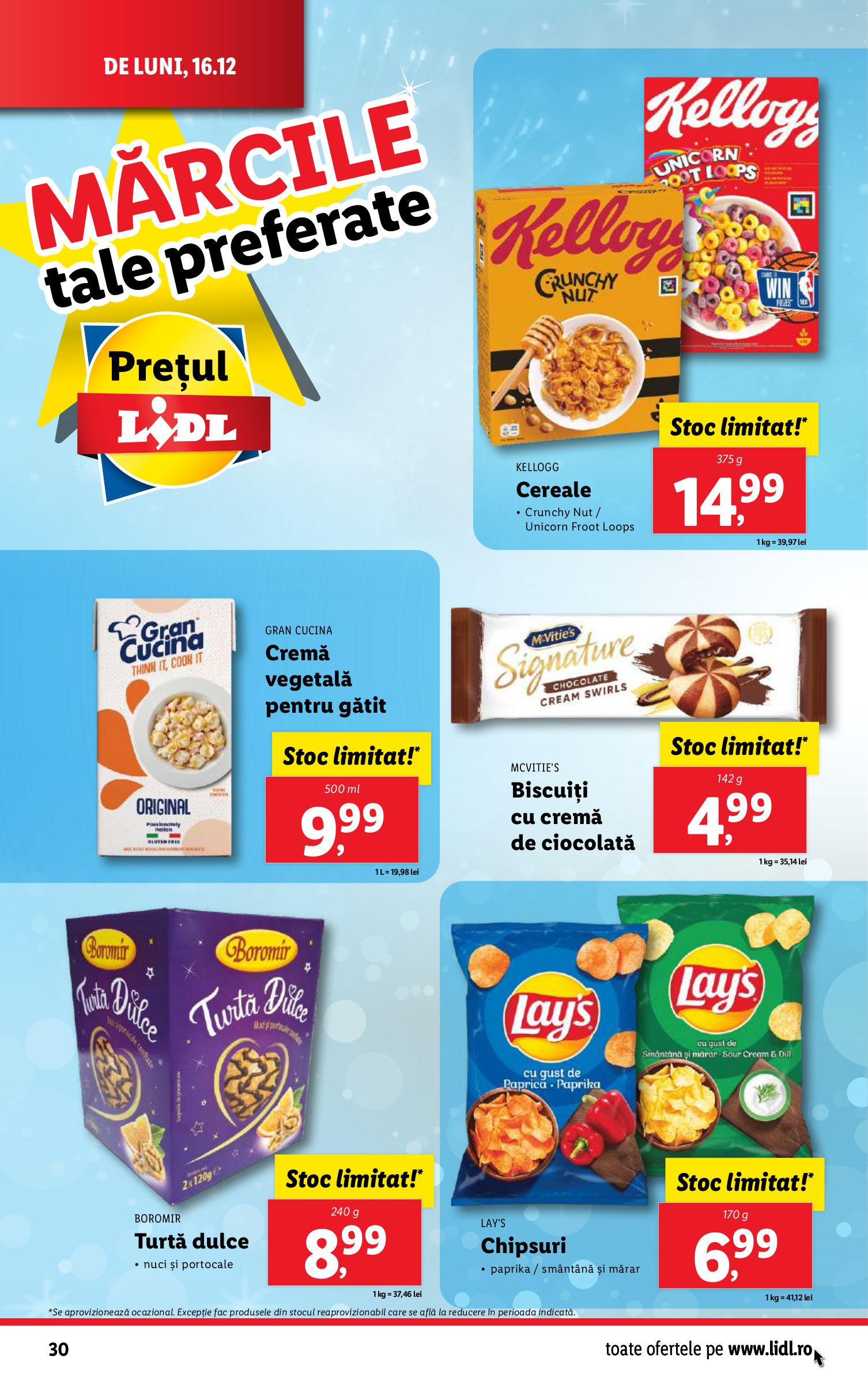 lidl - Catalog Lidl valabil din 16.12. - 24.12. - page: 30