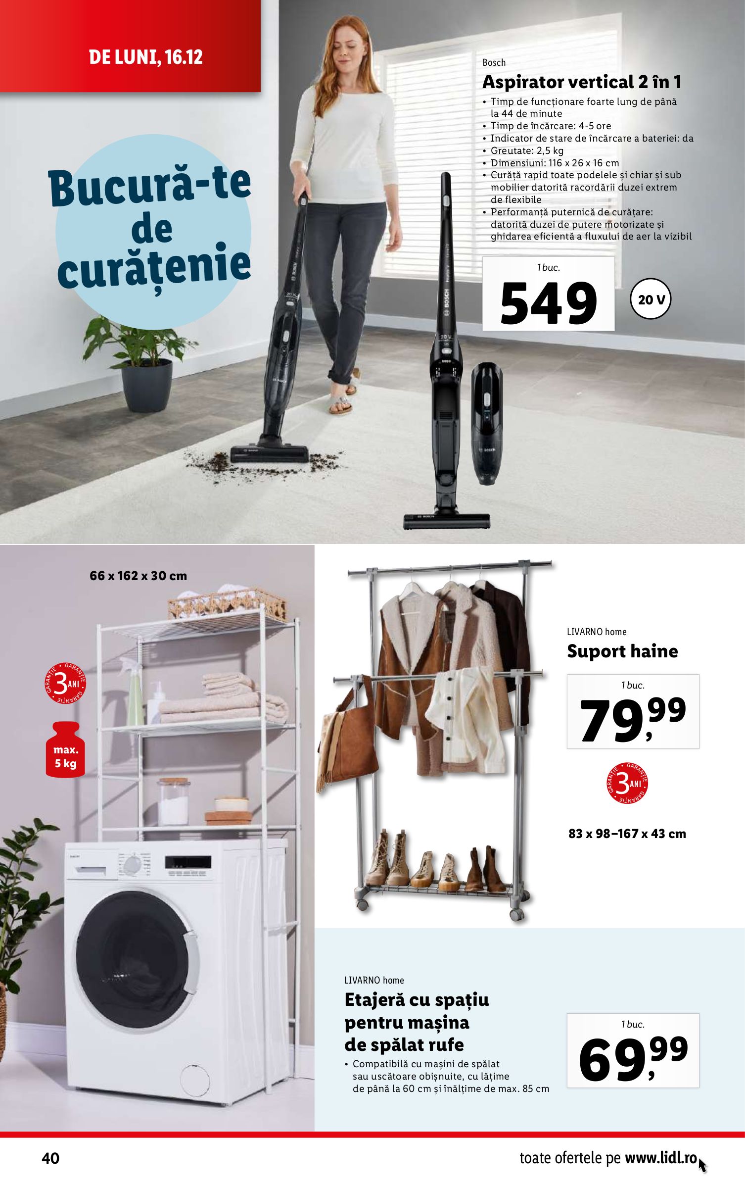 lidl - Catalog Lidl valabil din 16.12. - 24.12. - page: 40