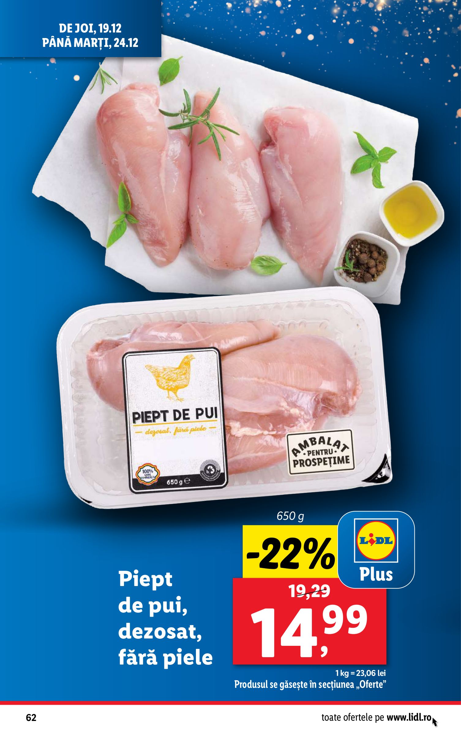 lidl - Catalog Lidl valabil din 16.12. - 24.12. - page: 62