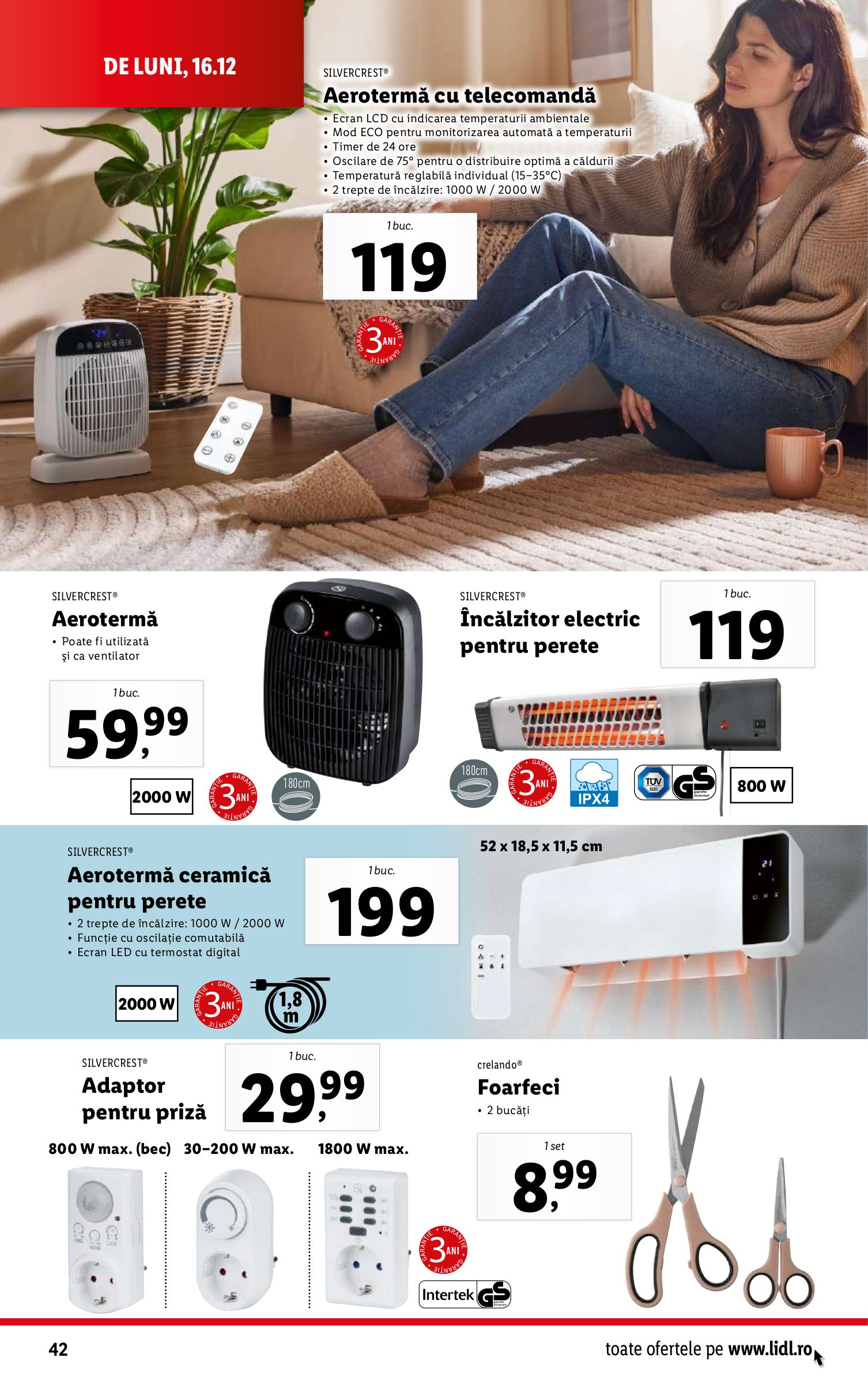 lidl - Catalog Lidl valabil din 16.12. - 24.12. - page: 42