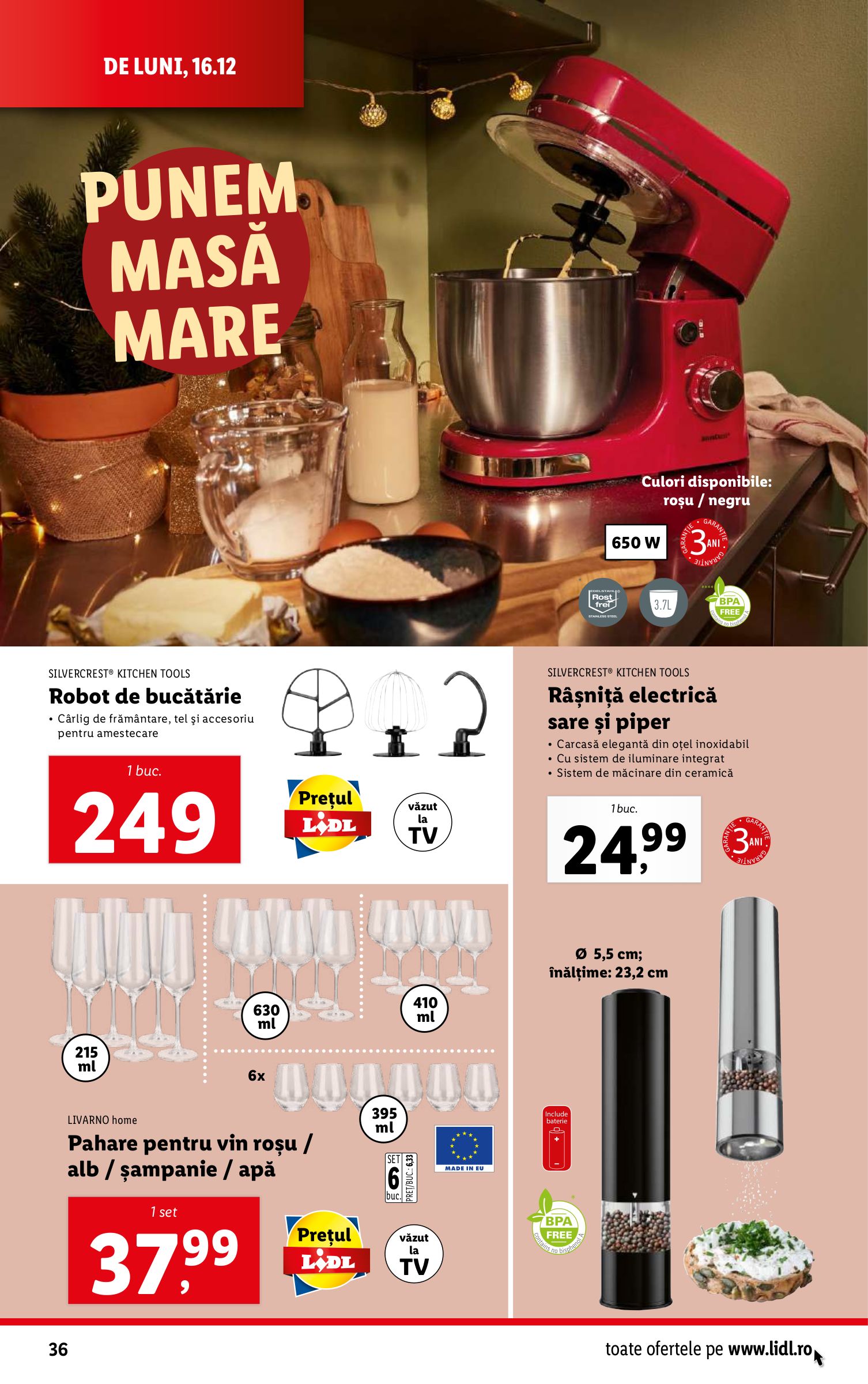 lidl - Catalog Lidl valabil din 16.12. - 24.12. - page: 36